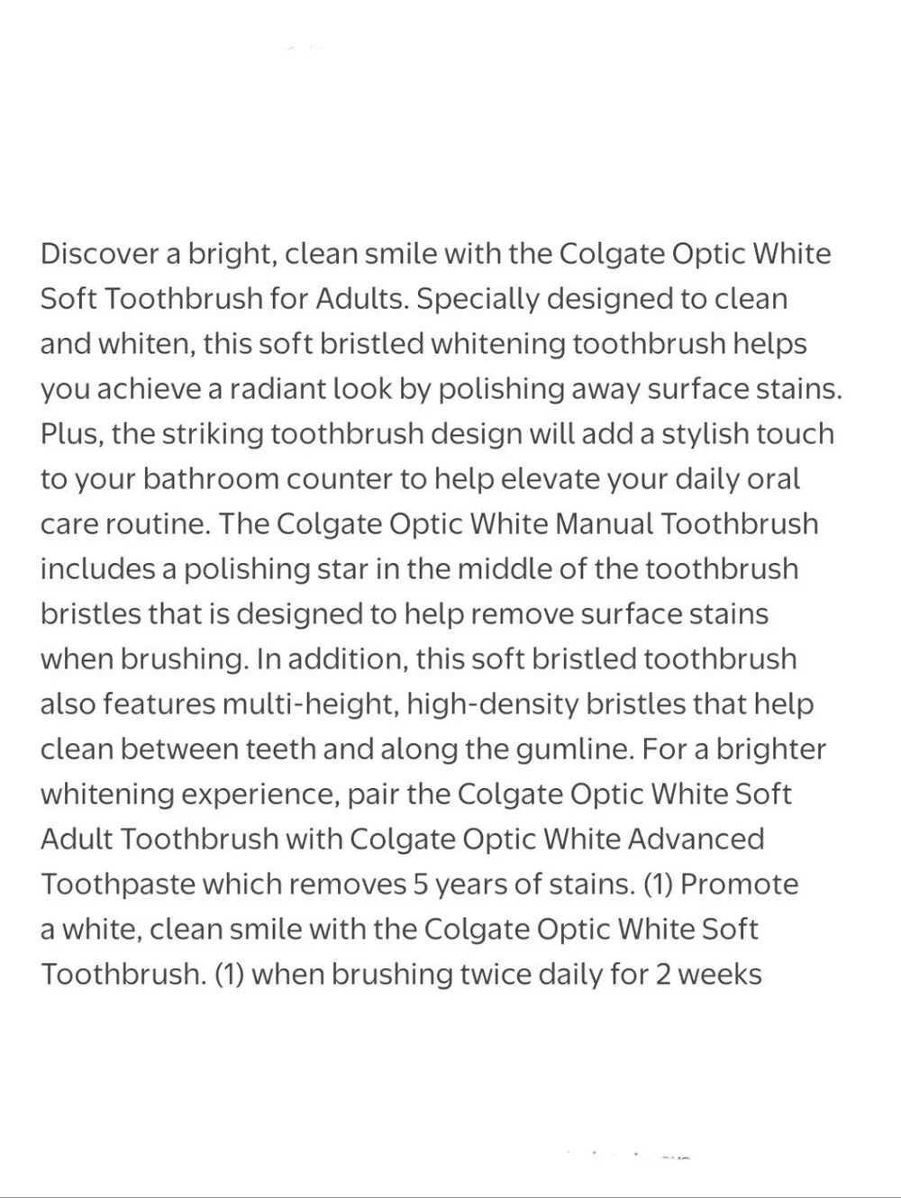 colgate this listing