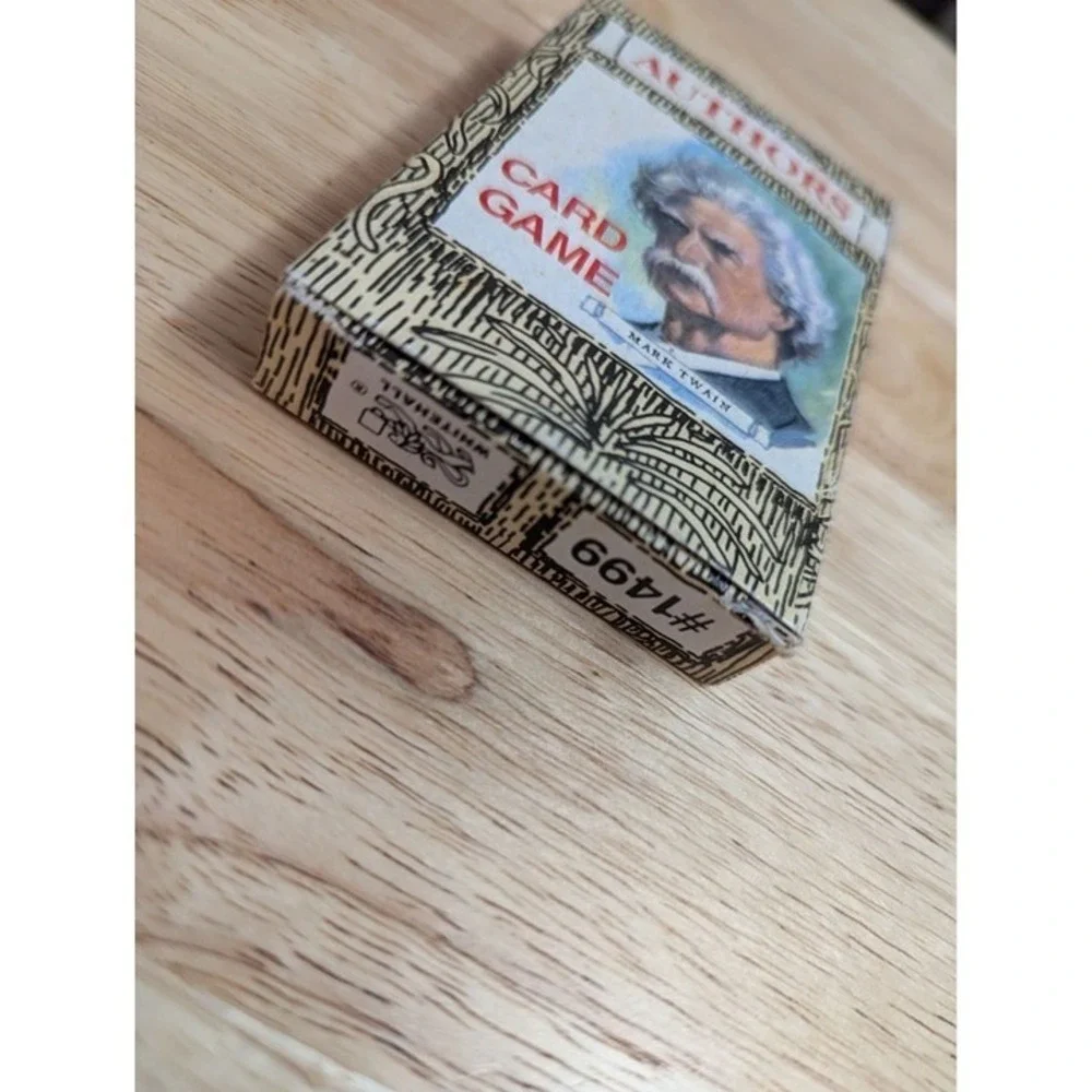 Whitehall Authors card game 1987 Mark Twain case Hong‎ Kong