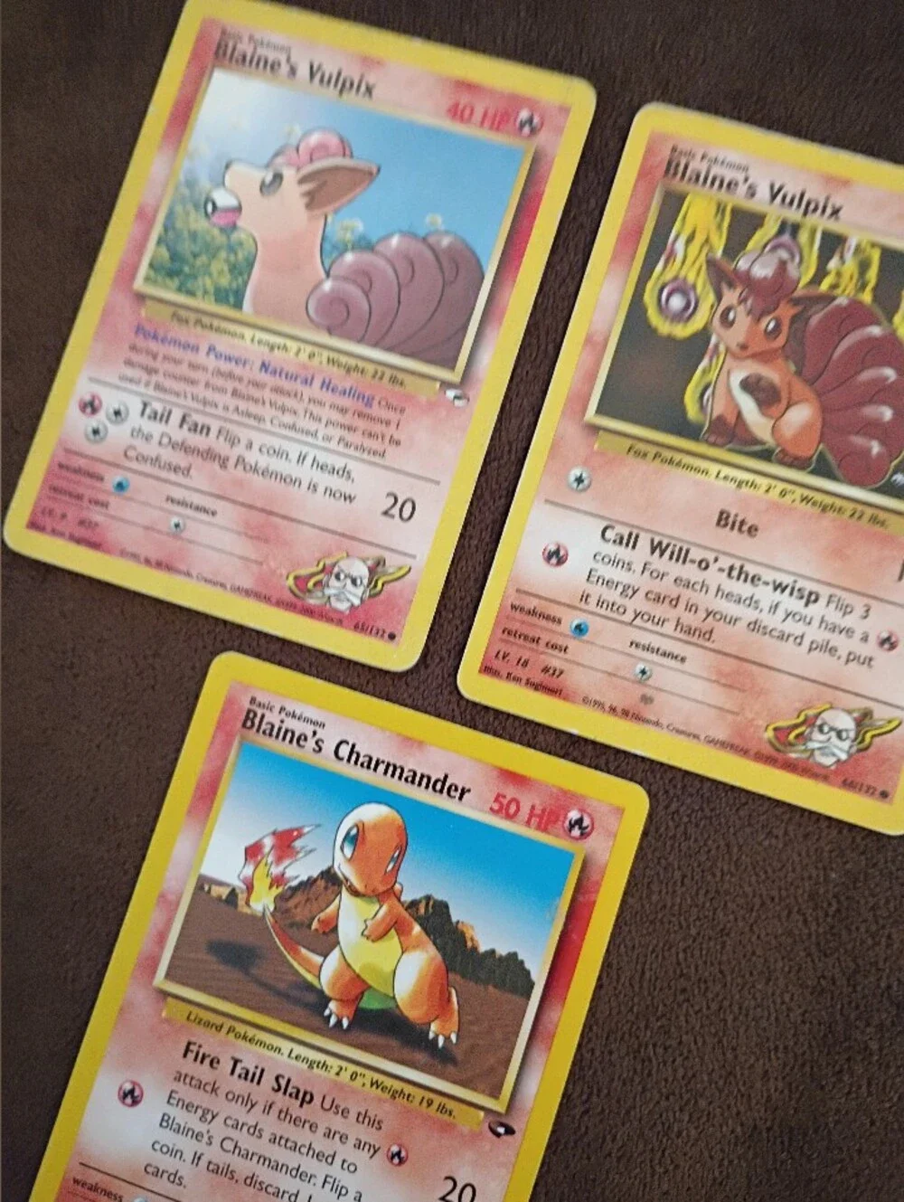 Pokemon blaine vulpix