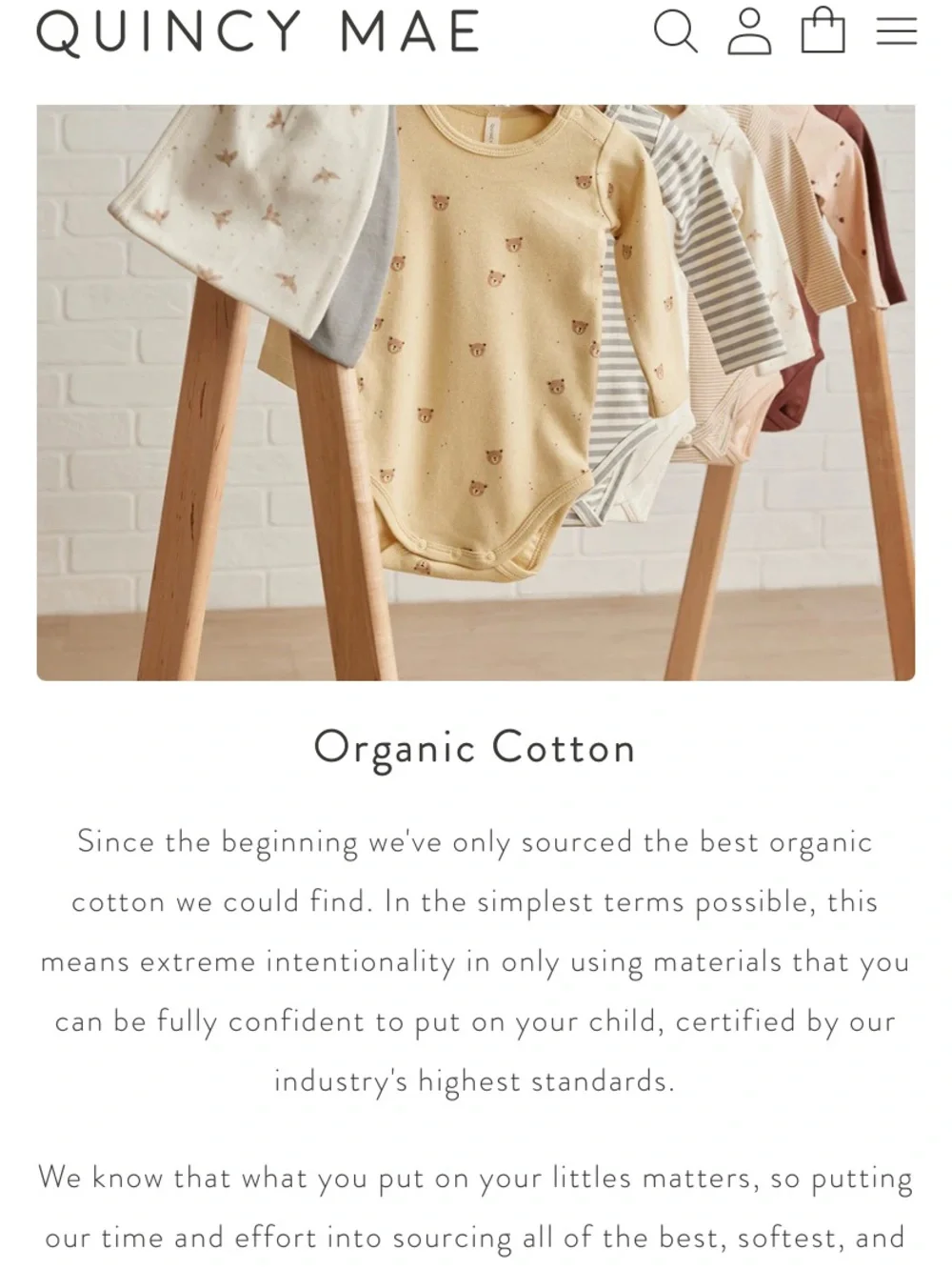 6 Pc Quincy Mae NWT Gift Set, Sizes: 3-6M to 2/3Y, Organic Cotton, Value Bundle