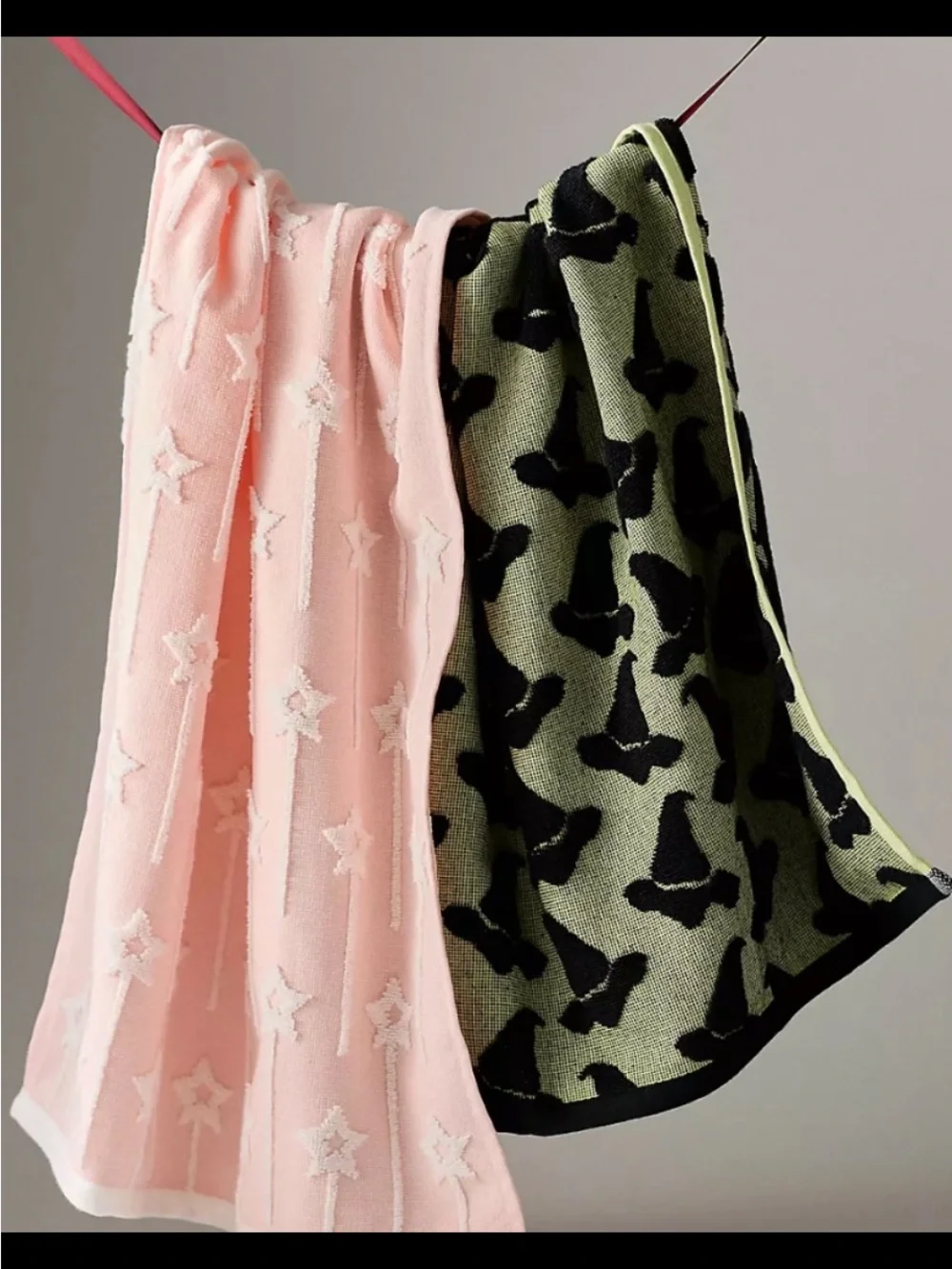 Spooky Tea Towels. Set of 2