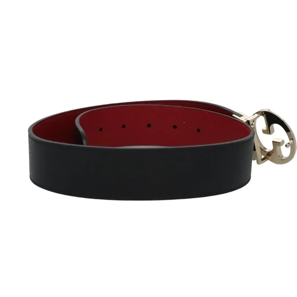 Gucci Leather Belt Black