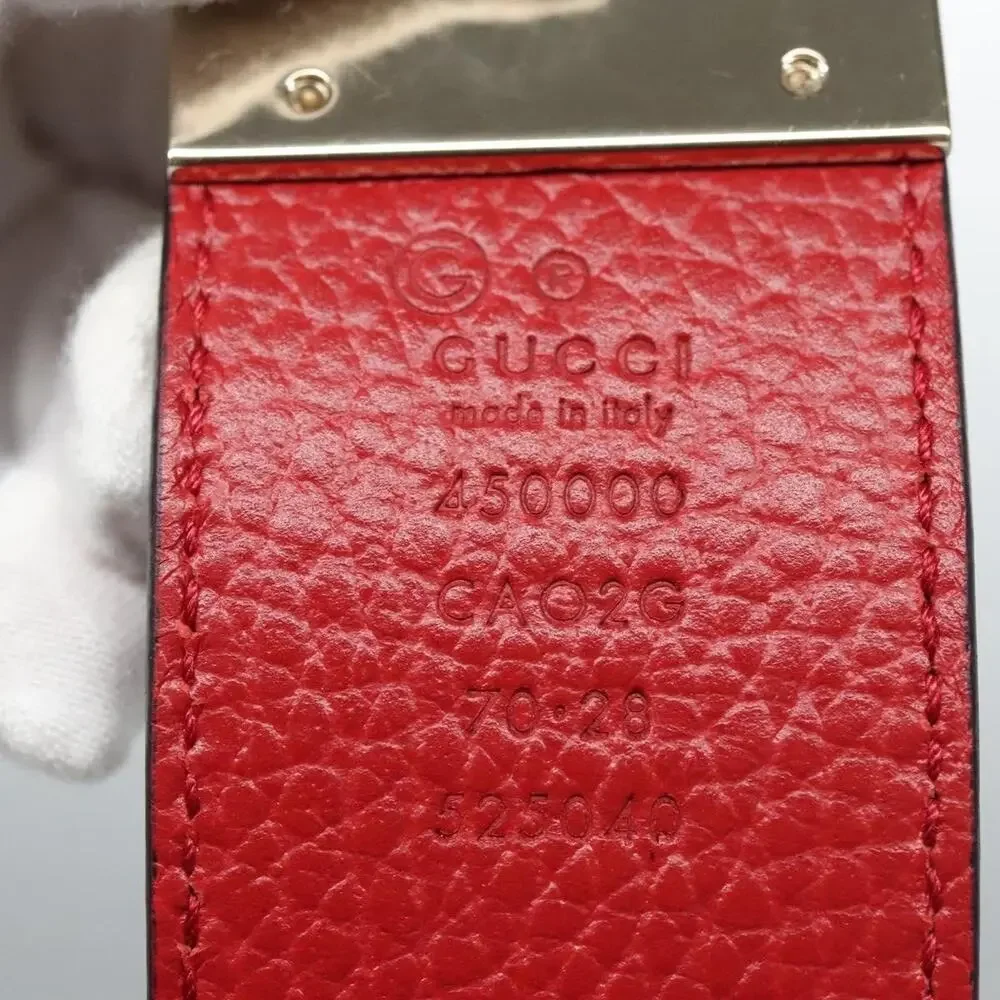 Gucci Leather Belt Black