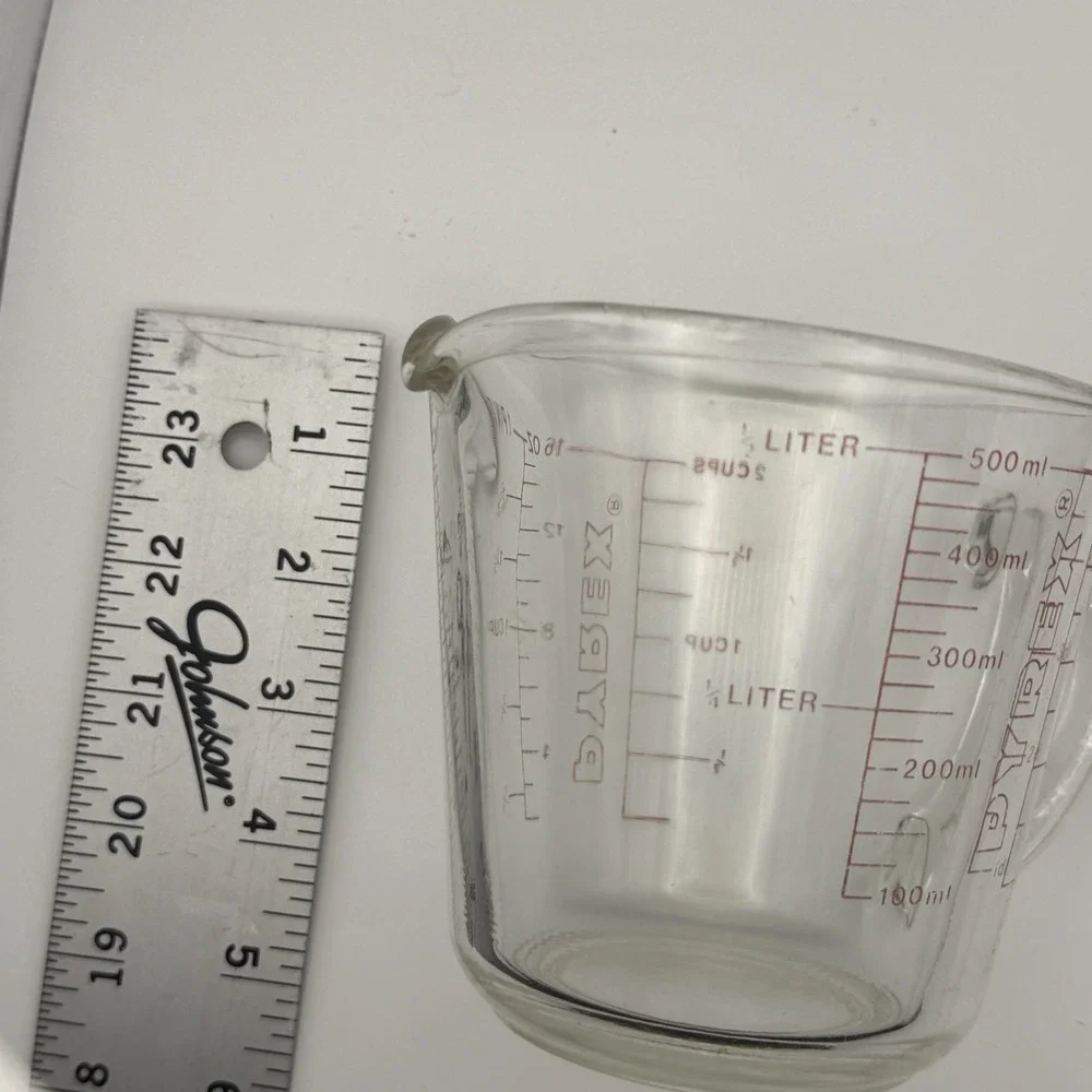 Pyrex vintage clear