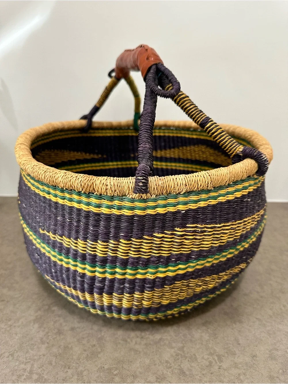 N/A handwoven multicolor