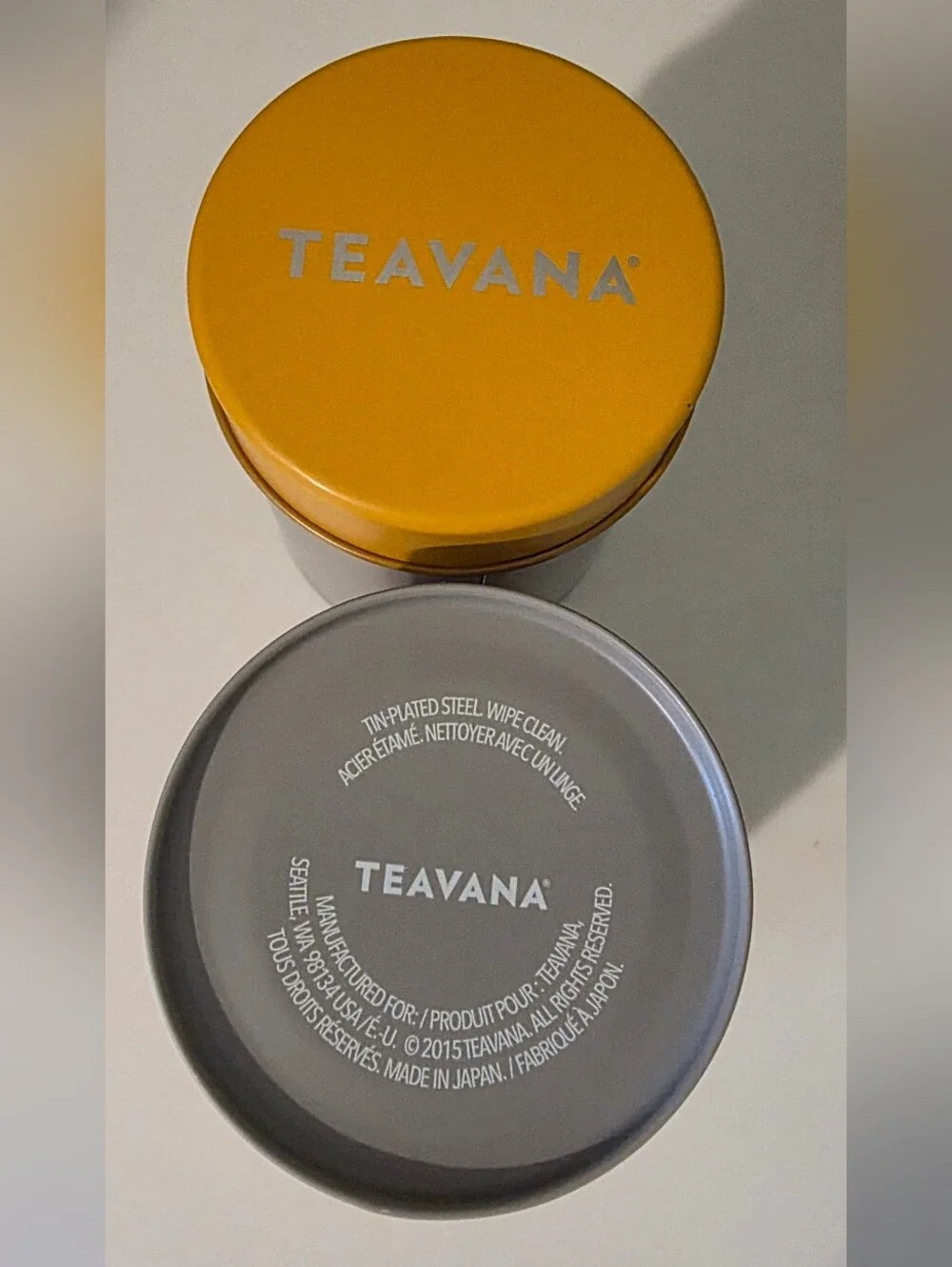 Teavana airtight tea