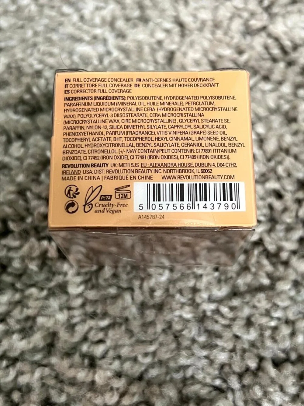 Revolution thicker concealer even