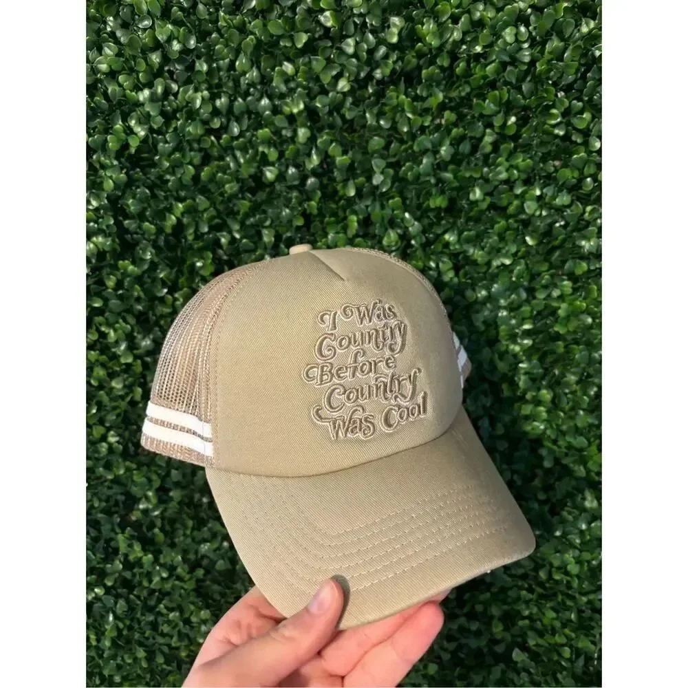 Understated Leather Free People Country Hat NWT Trucker