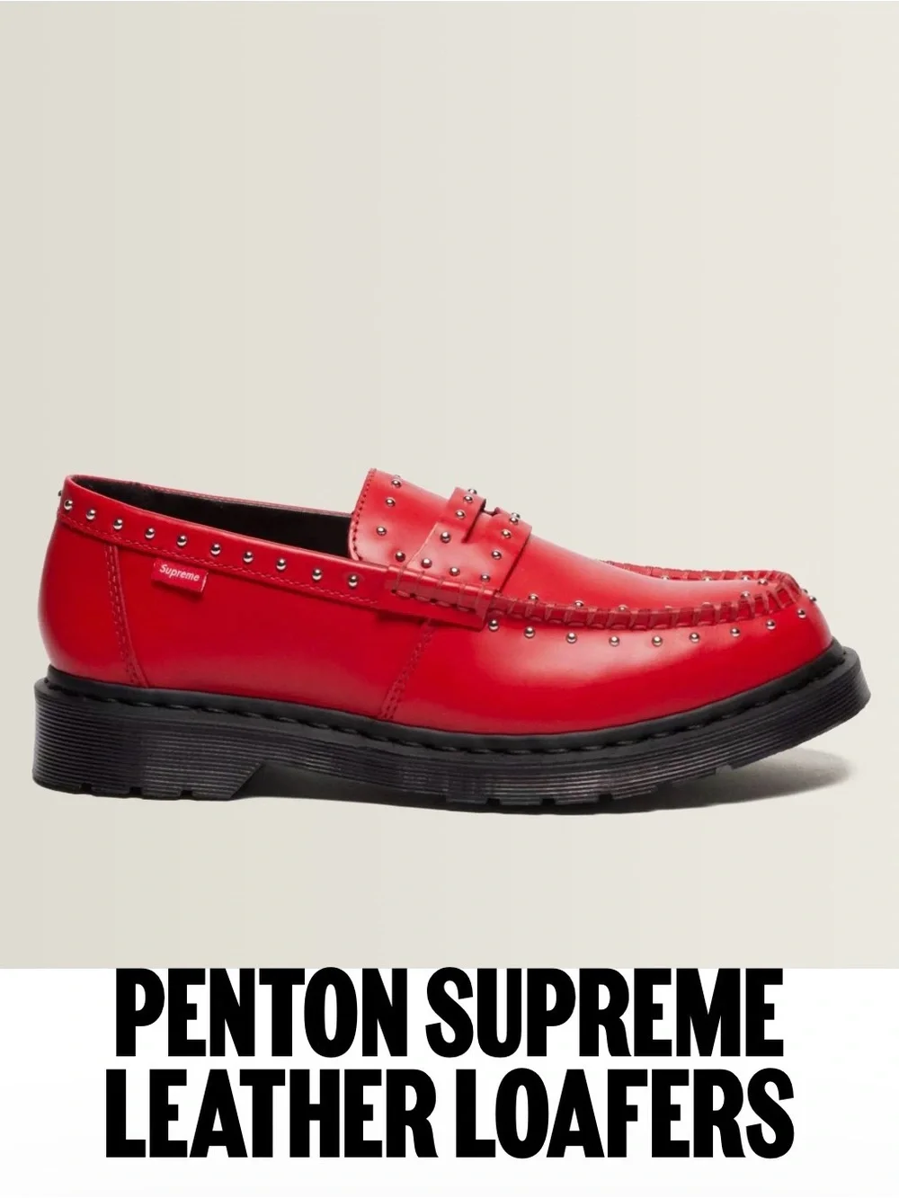 Supreme bold red