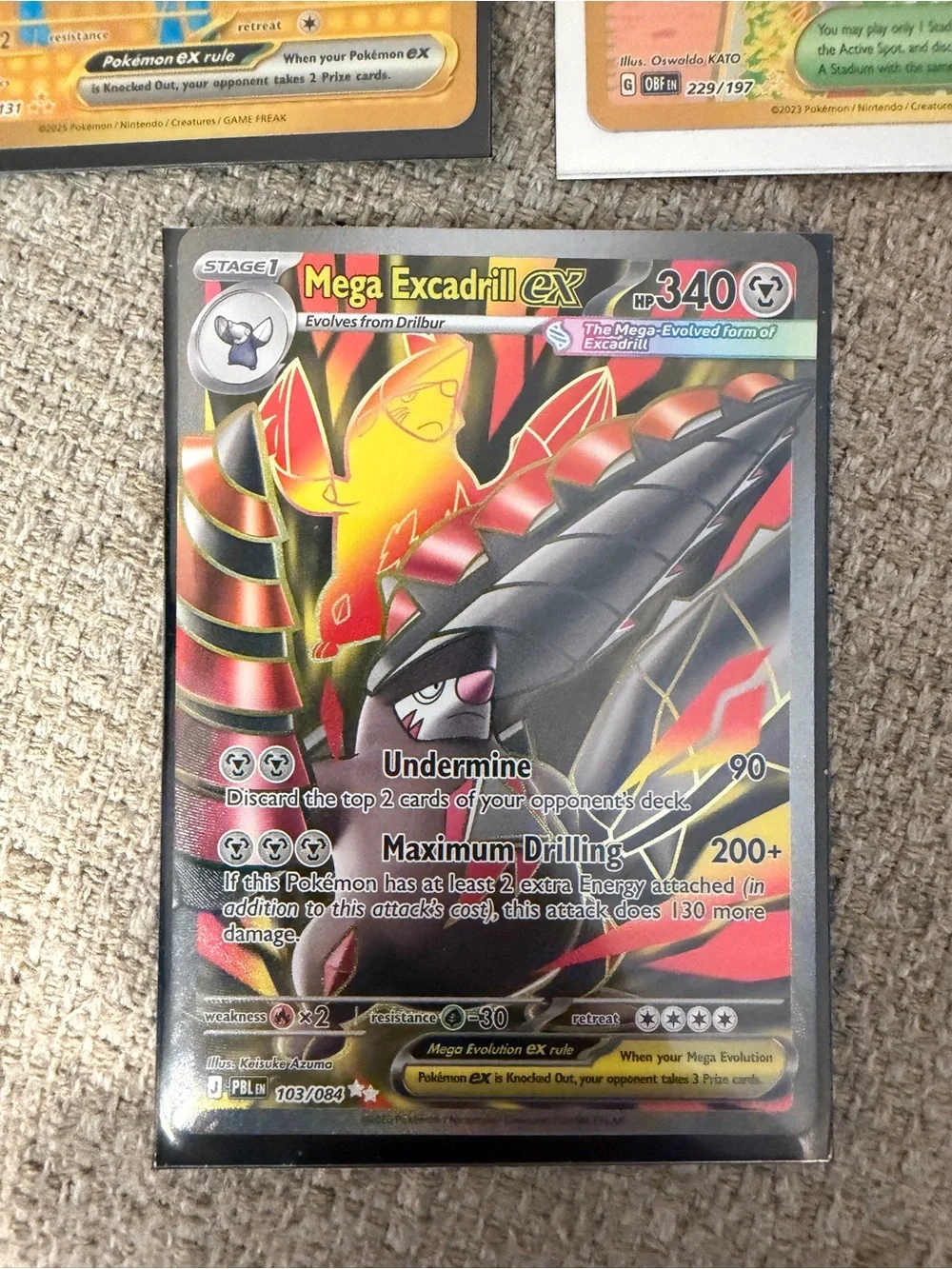 Pokemon description card