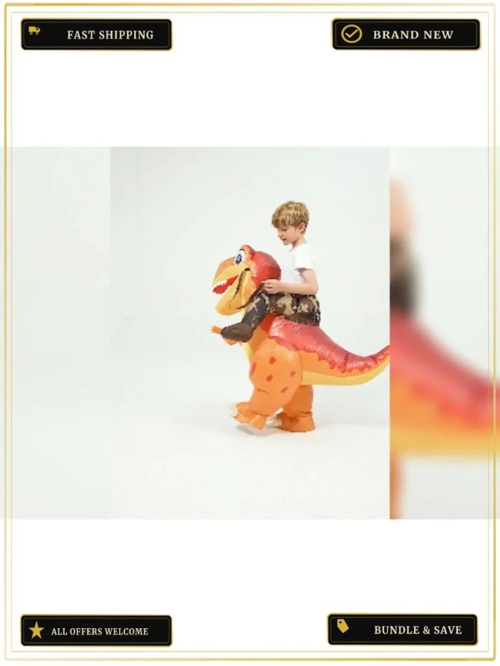 N/A inflatable dinosaur