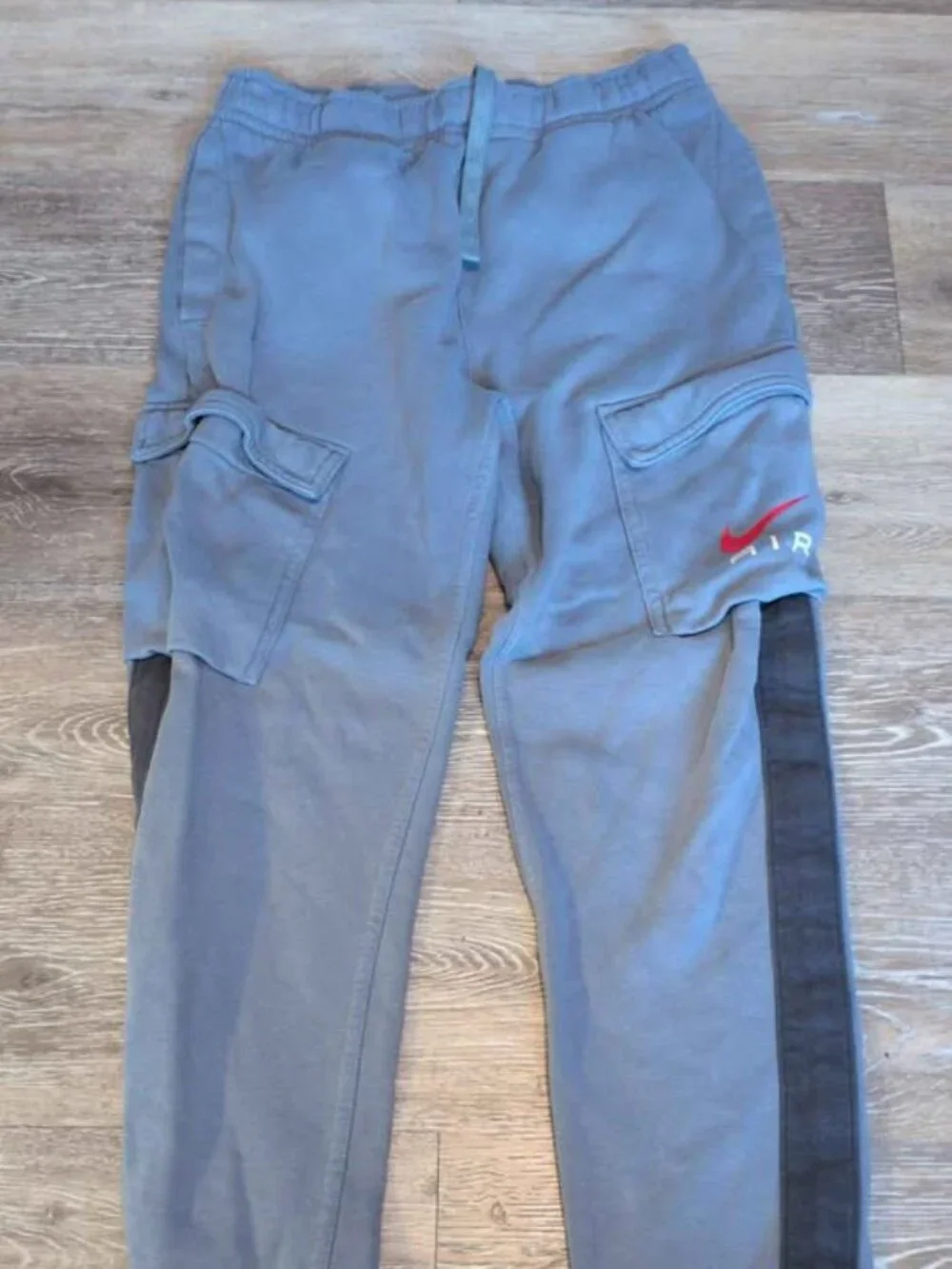 Nike Air Grey Cargo Sweatpants Joggers youth large