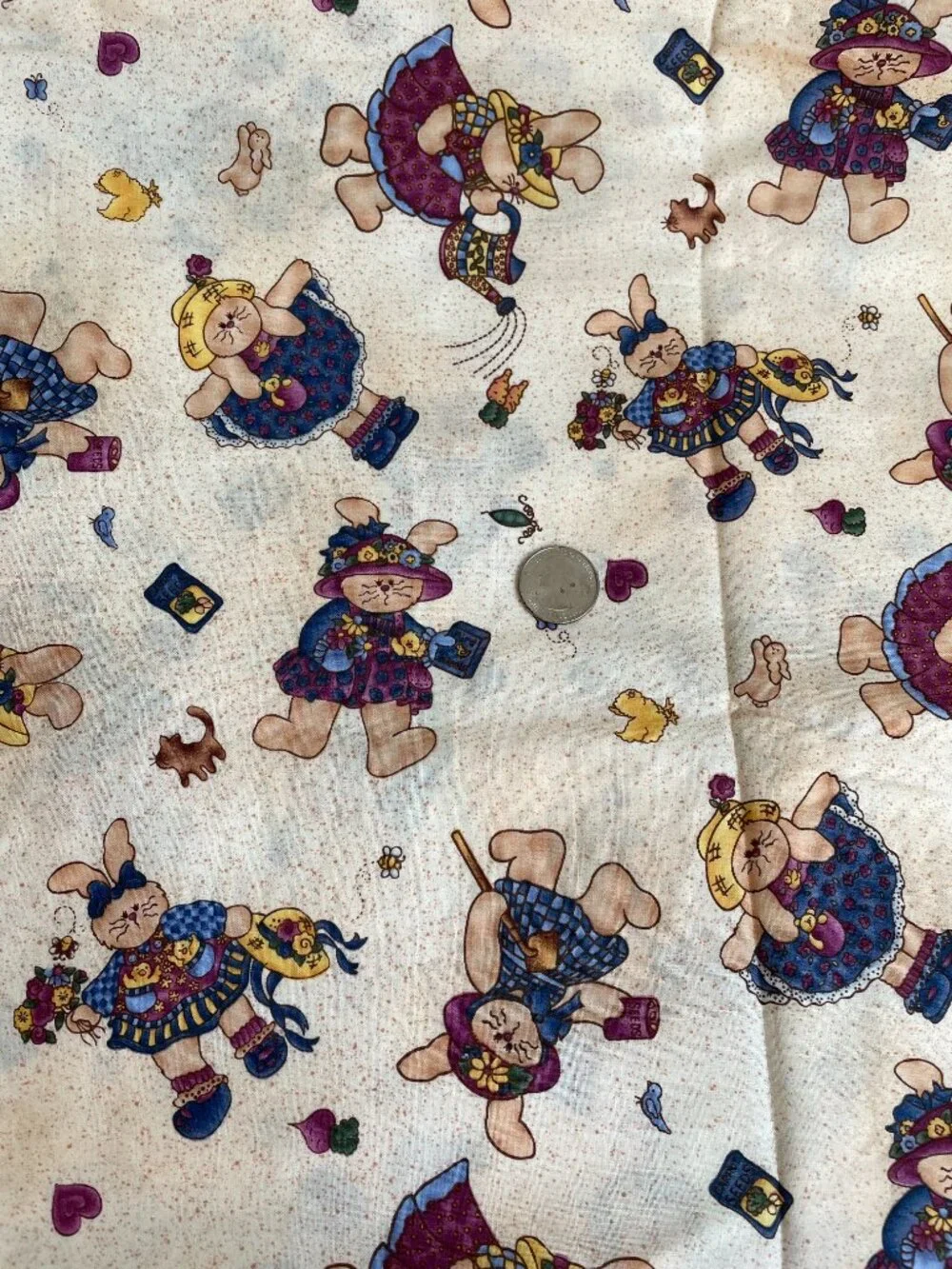 Vintage print bunny