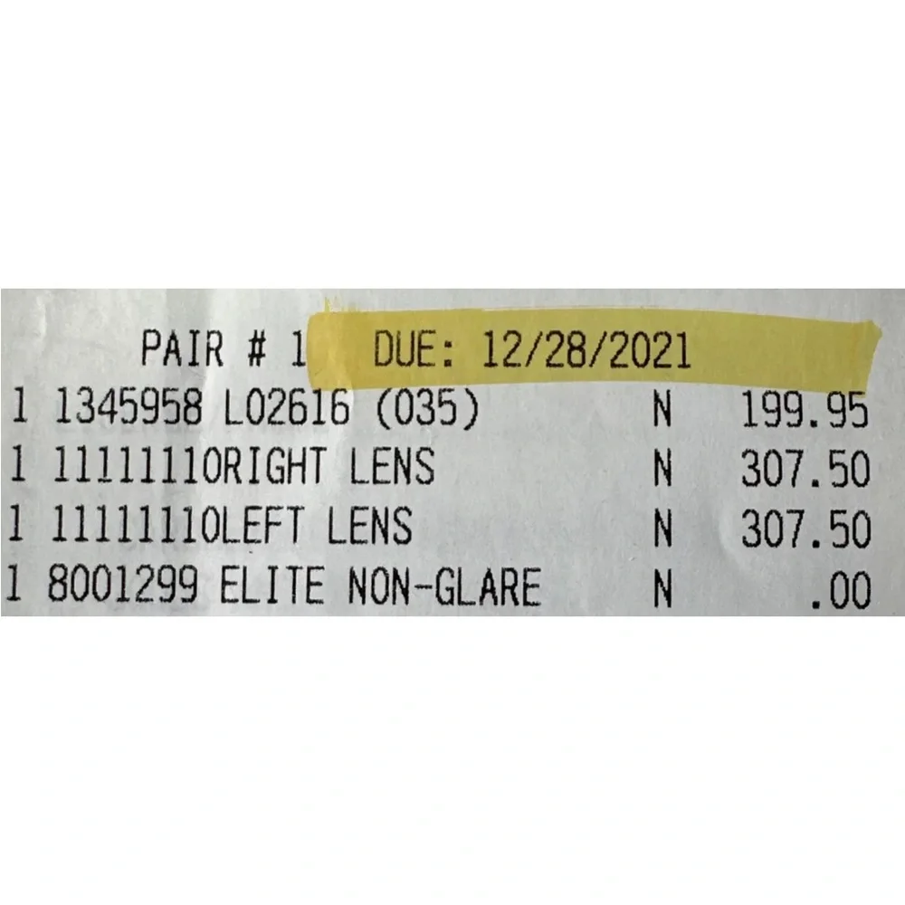 Longchamp prescription bifocals