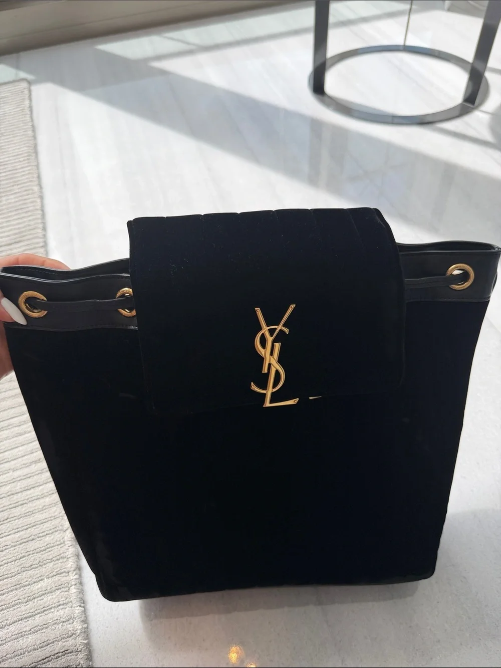 Saint Laurent luxurious black