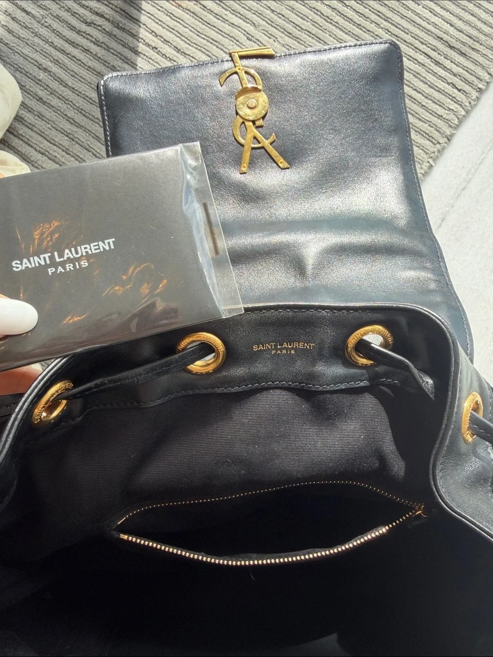 Saint Laurent luxurious black