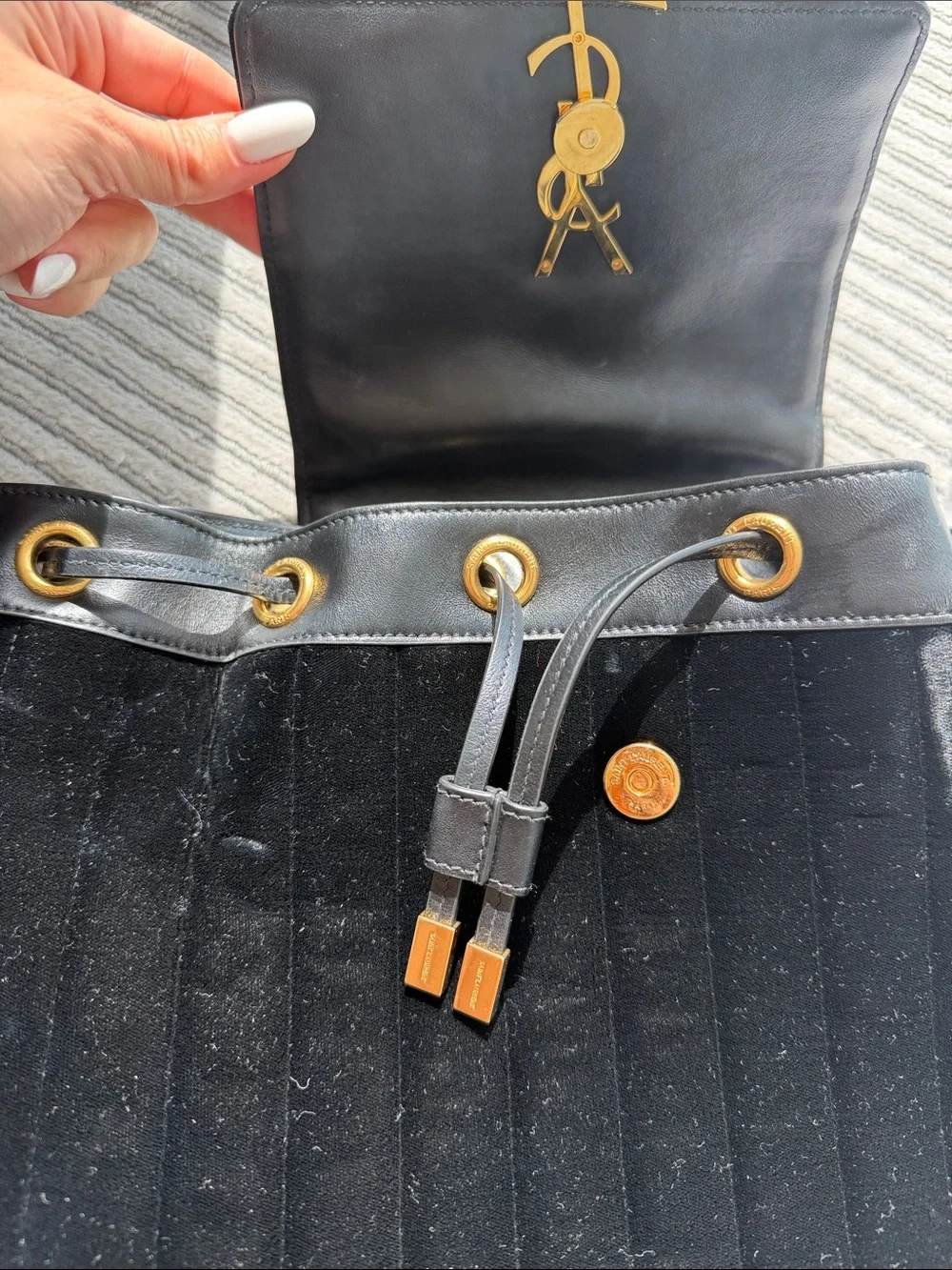 Saint Laurent luxurious black