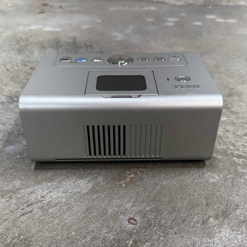 Dell Photo Printer 540 Compact Snapshot Printer w Cables Paper Powers On