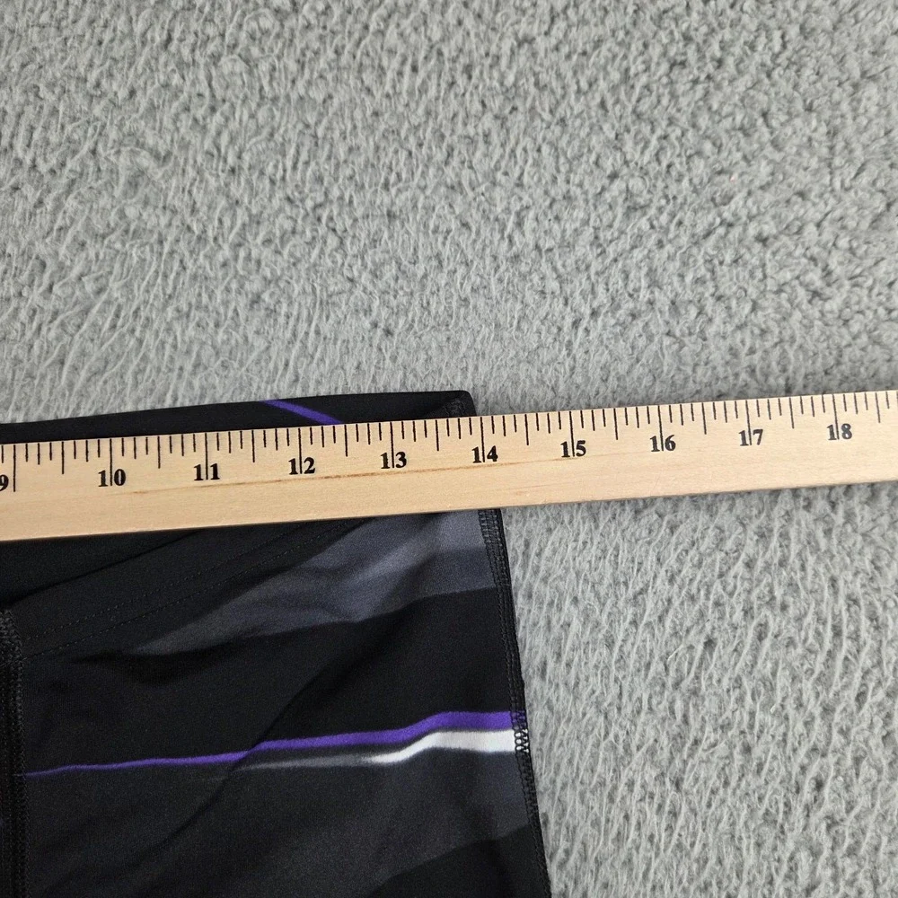 Speedo Endurance Plus Infinite Pulse Jammer Swimwear Size 34 Black Purple