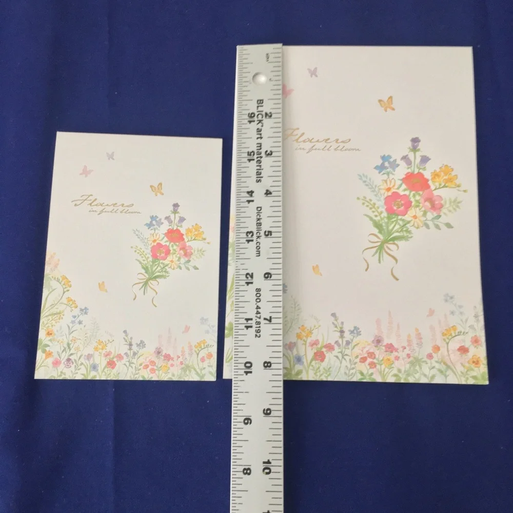 Sharpie floral stationery