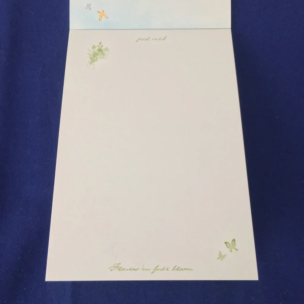 Sharpie floral stationery
