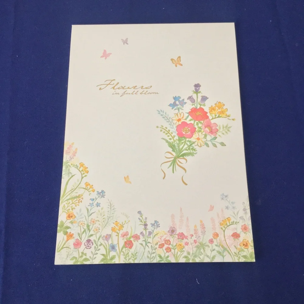 Sharpie floral stationery