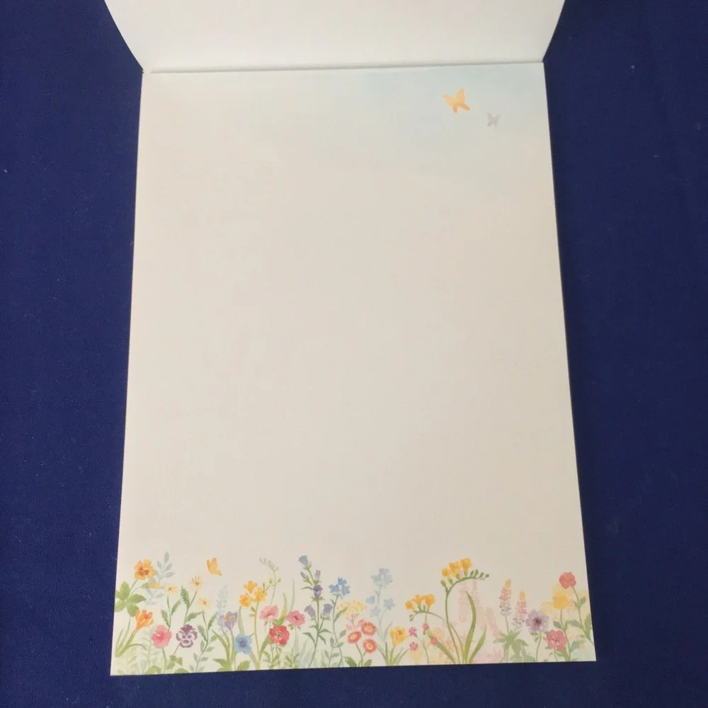 Sharpie floral stationery
