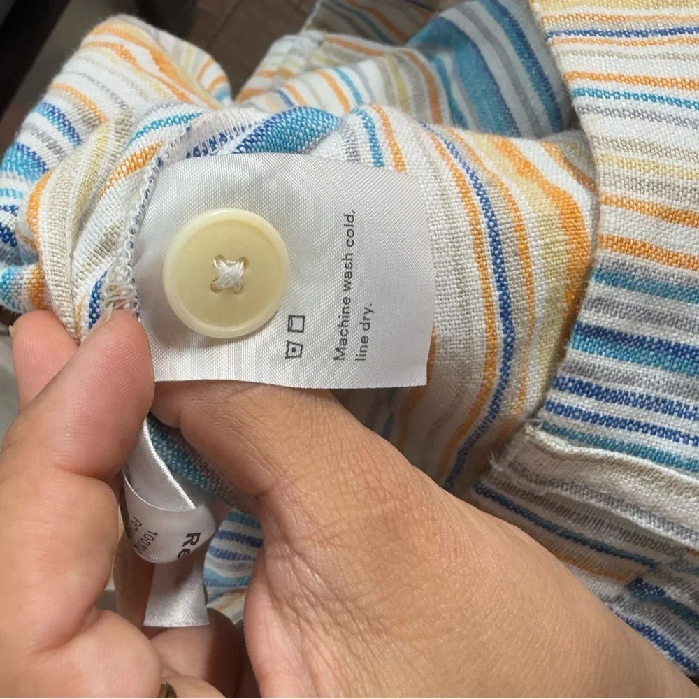 Reformation closure inseam tahiti
