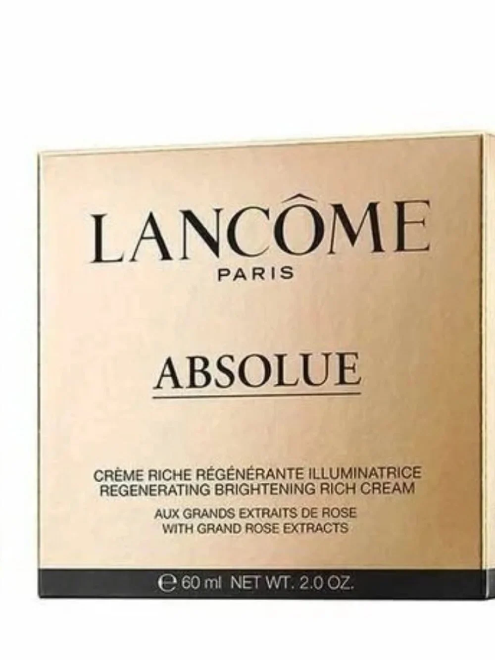 NEW Lancome Absolue Revitalizing Brightening Rich Cream 2 oz Cream 60 ml