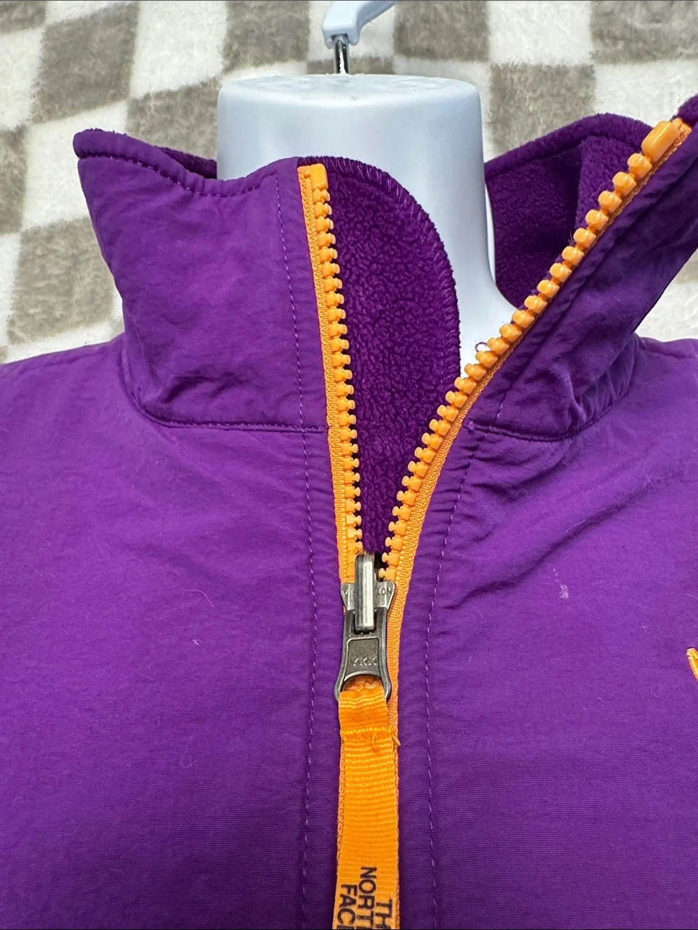 The North Face warm purple