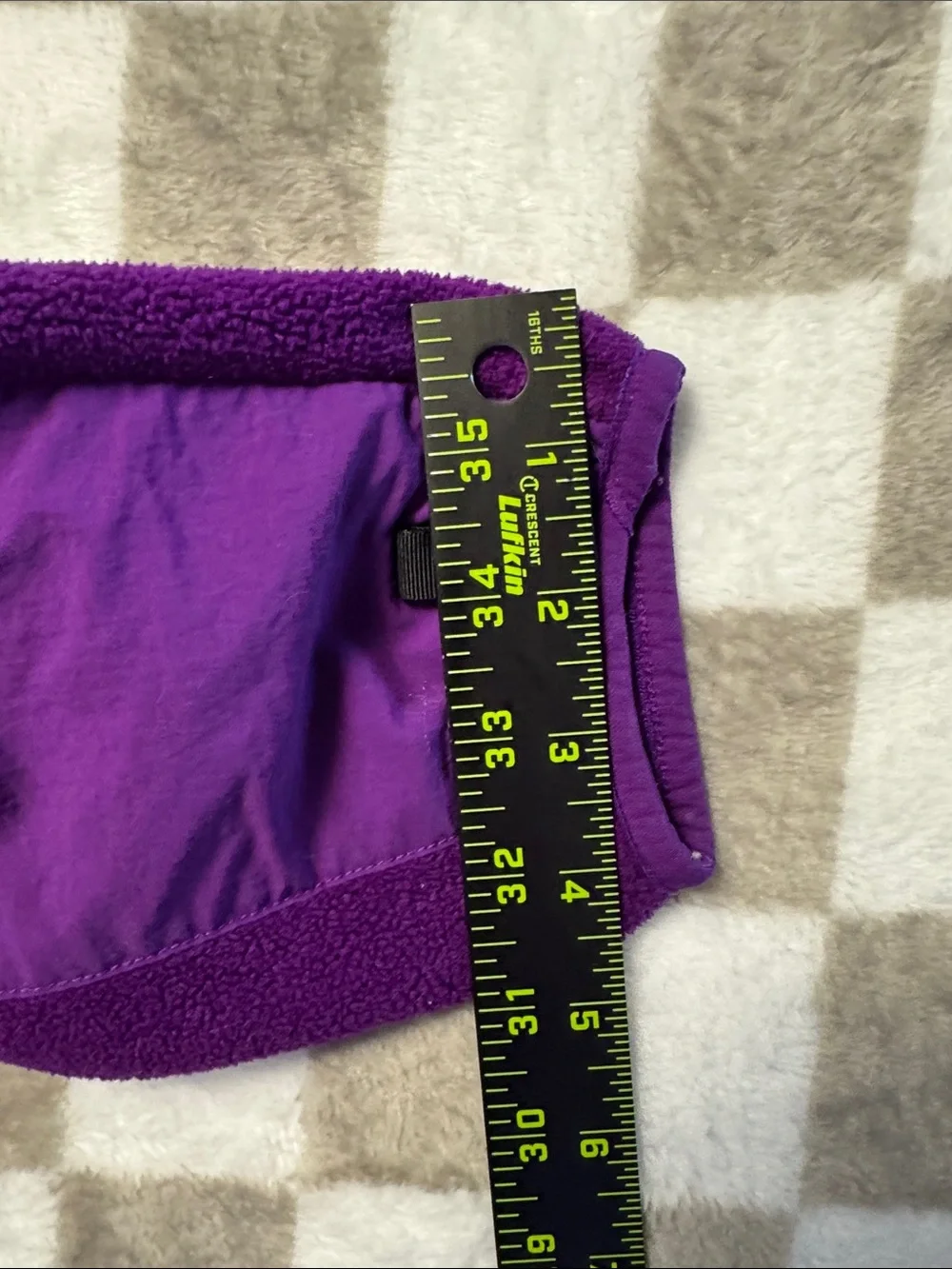 The North Face warm purple