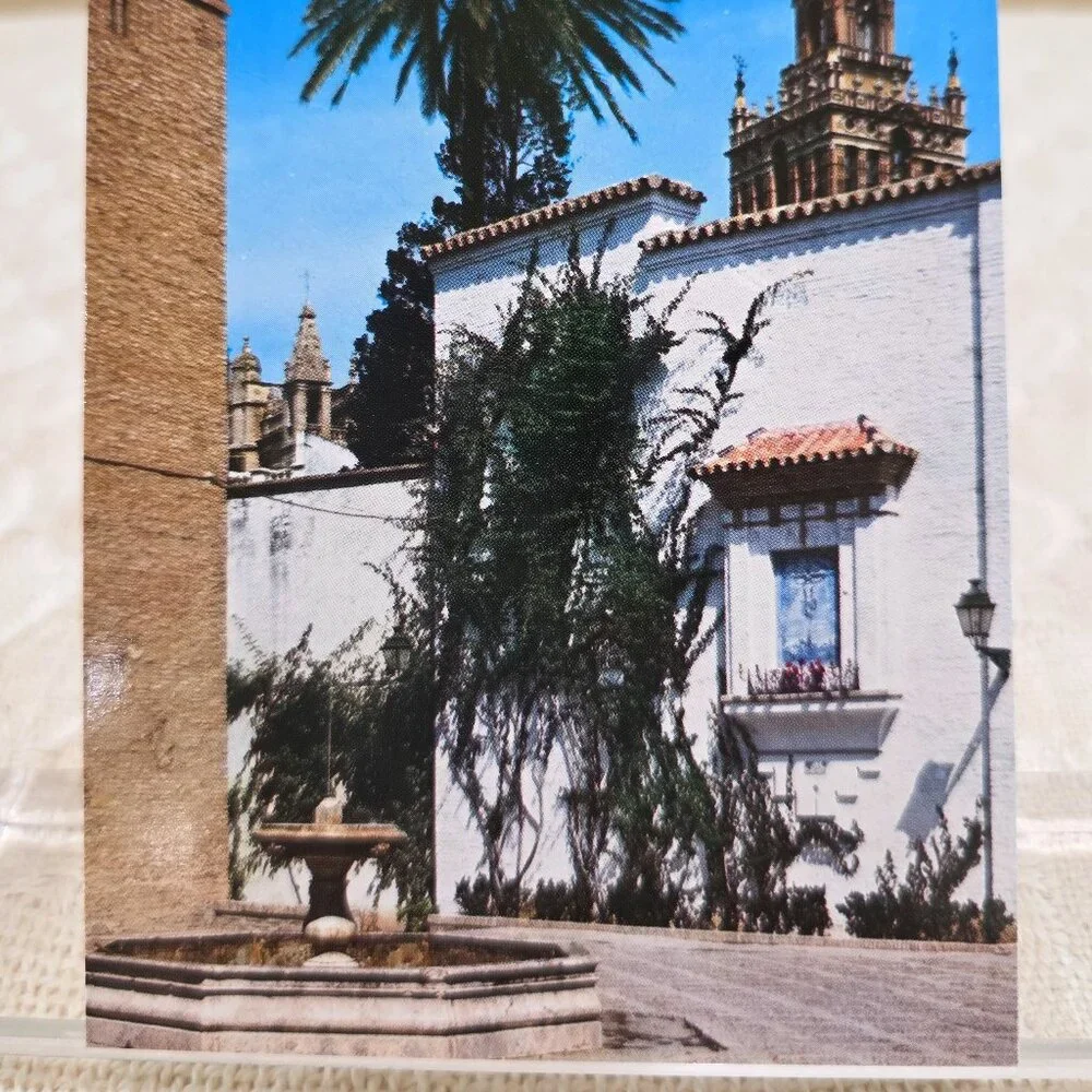 Vintage Postcard vintage plaza