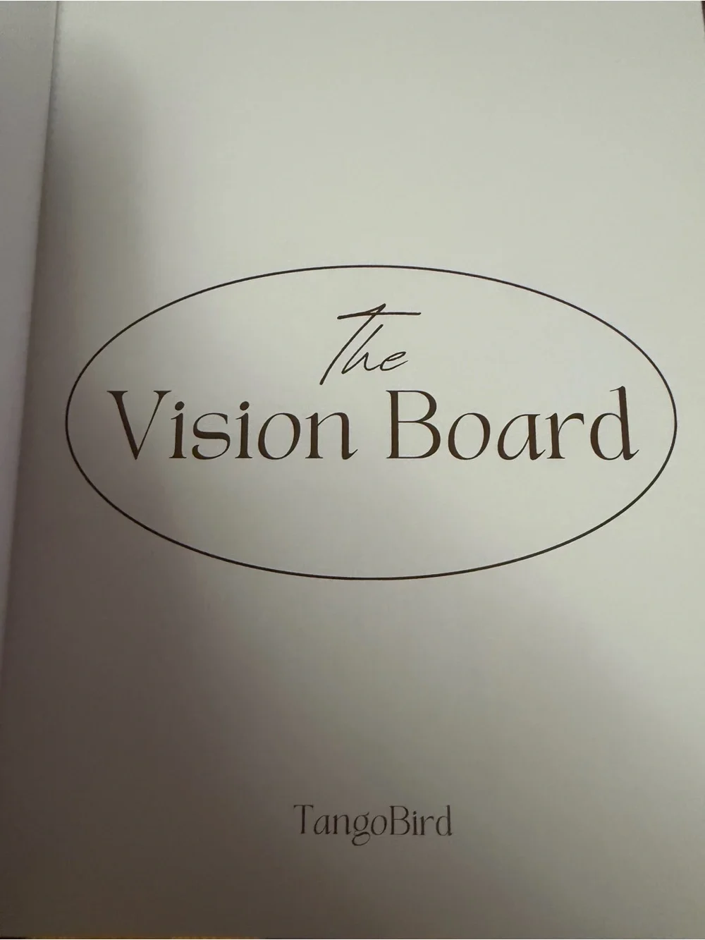 Tangobird vision board