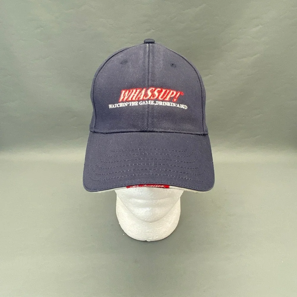 Budweiser has stitching