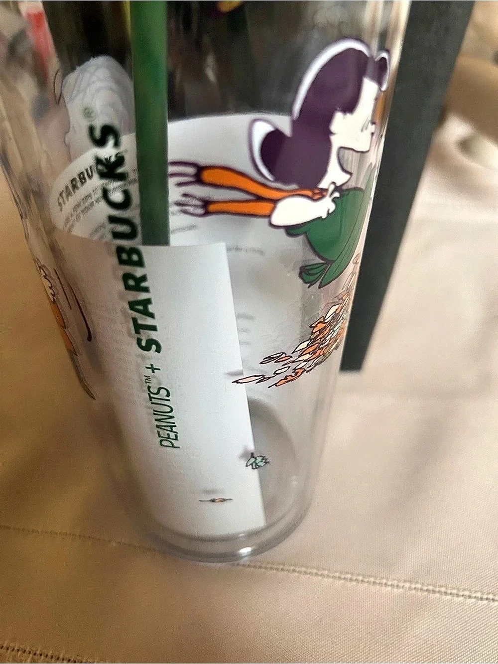 Starbucks peanuts tumbler