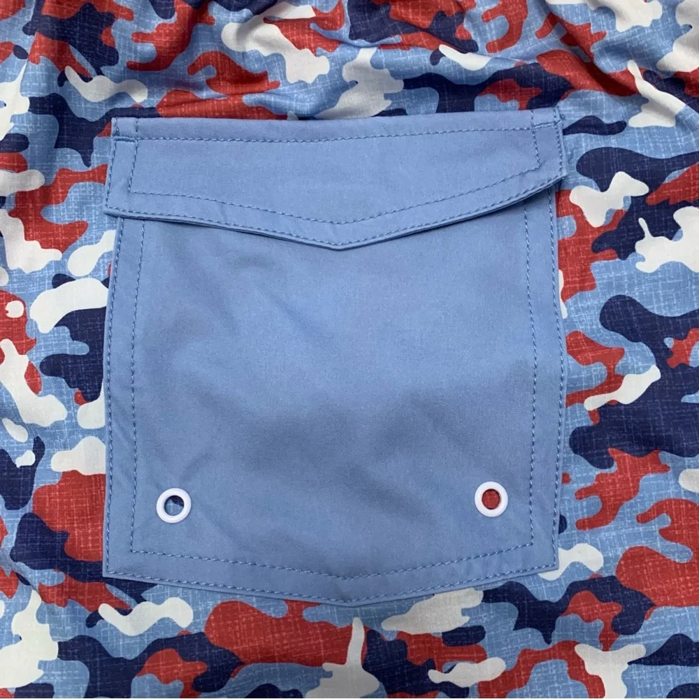 johnnie-O elastic lined preppy