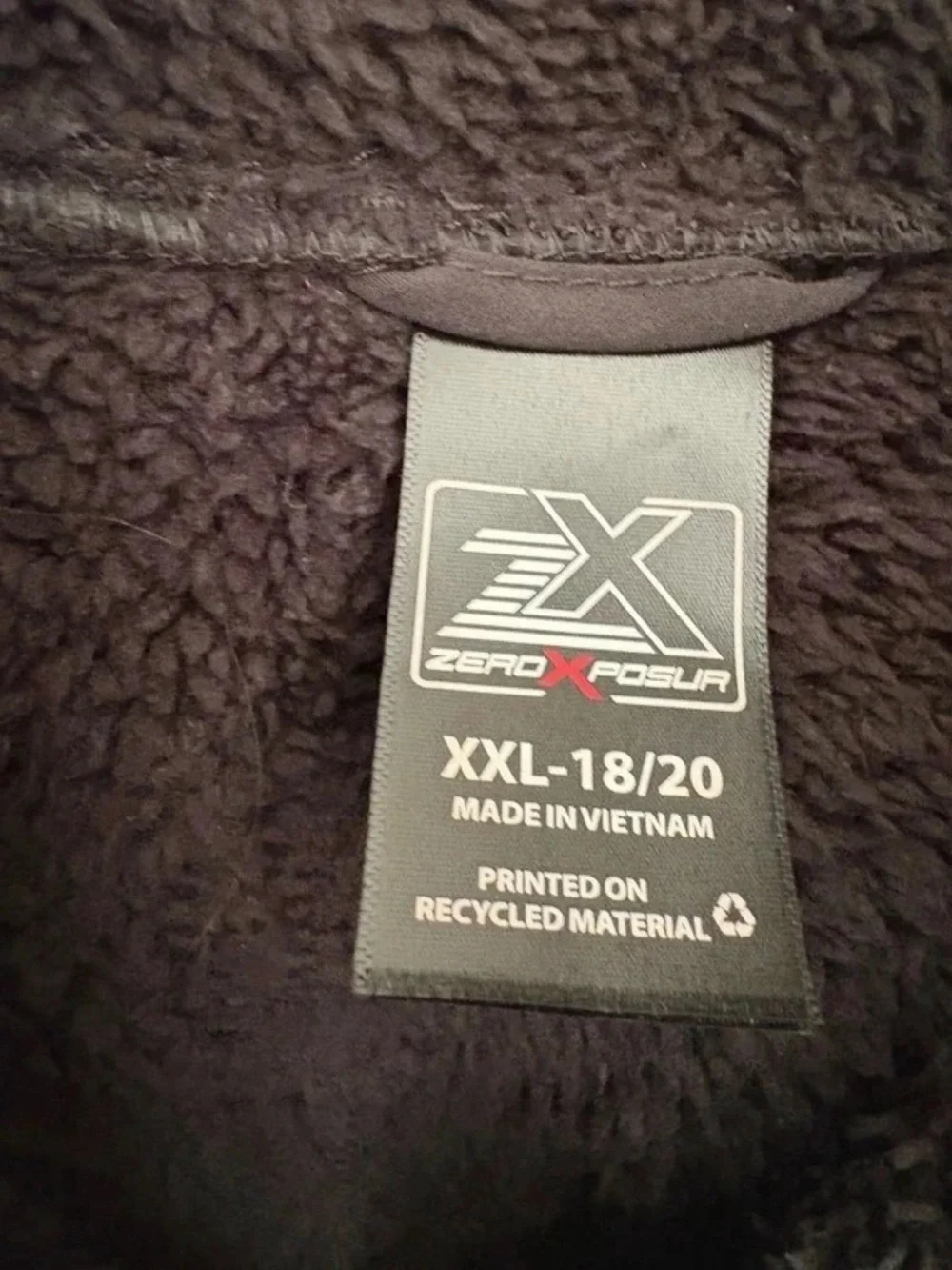 ZeroXposur black softshell