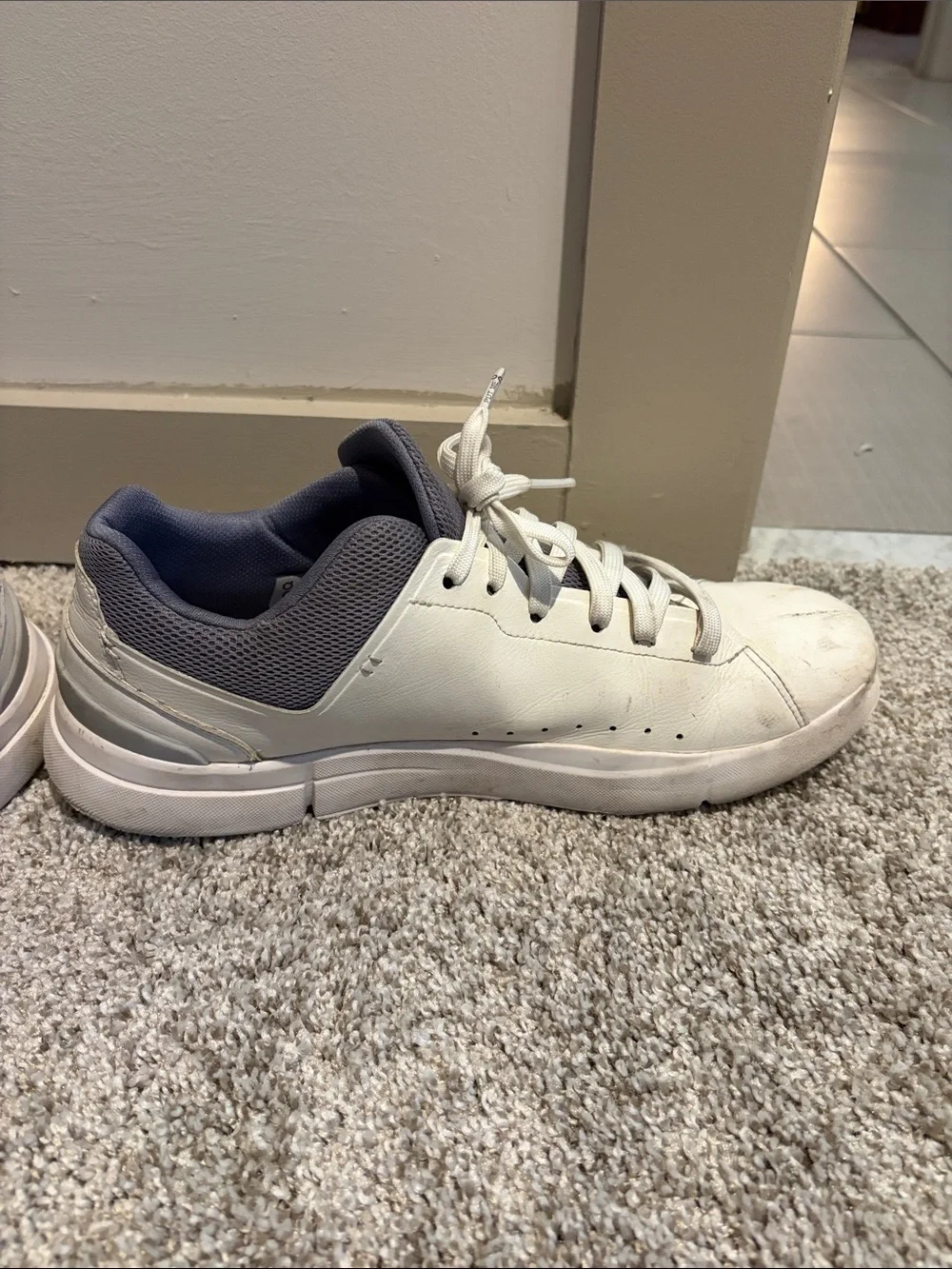 On Running by outsole leather