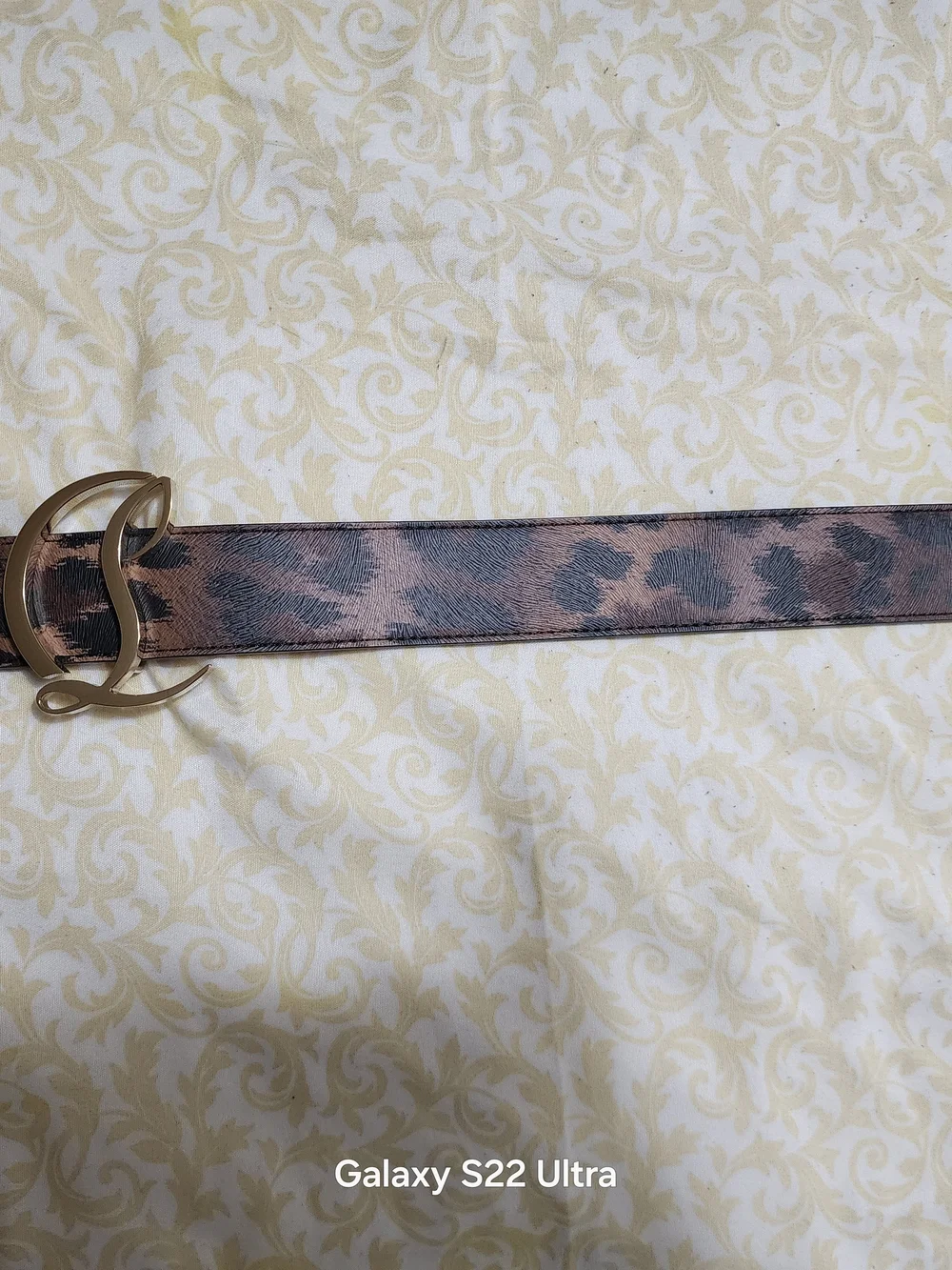 Christian Louboutin designer belt