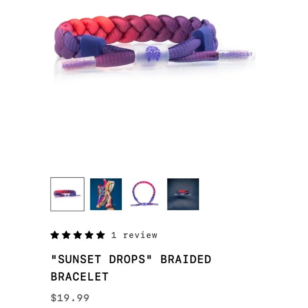Rastaclat shoelace braided