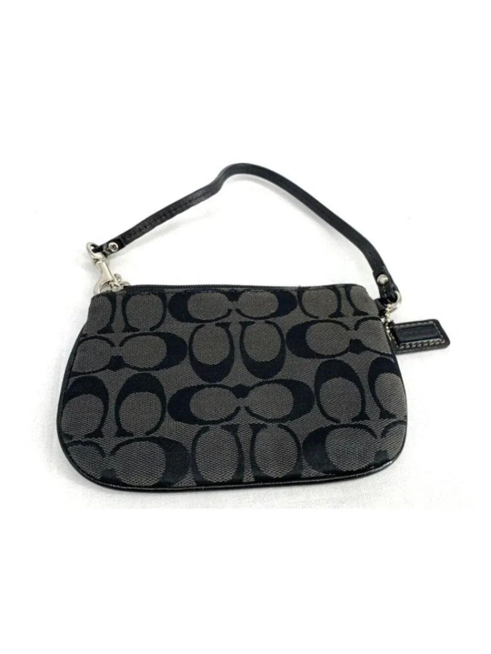 Coach signature wristlet