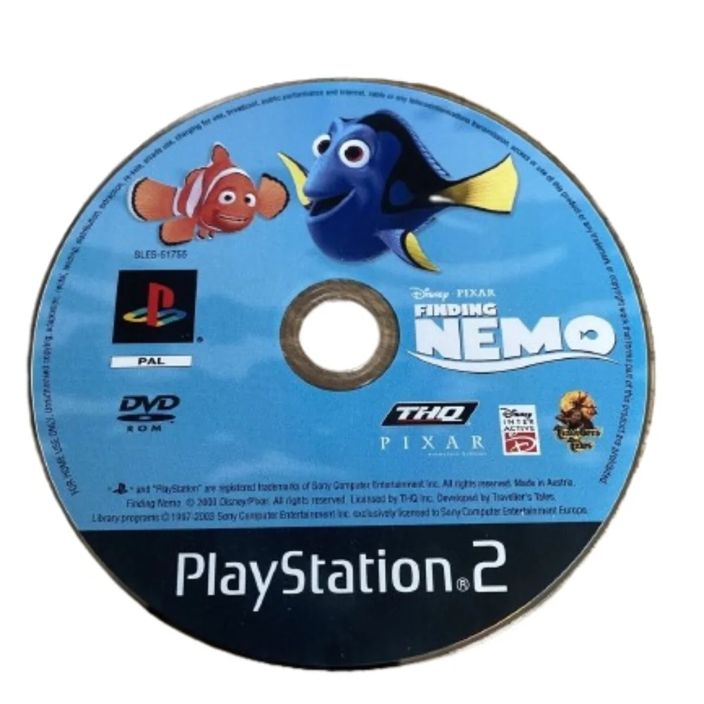 PlayStation 2 finding nemo