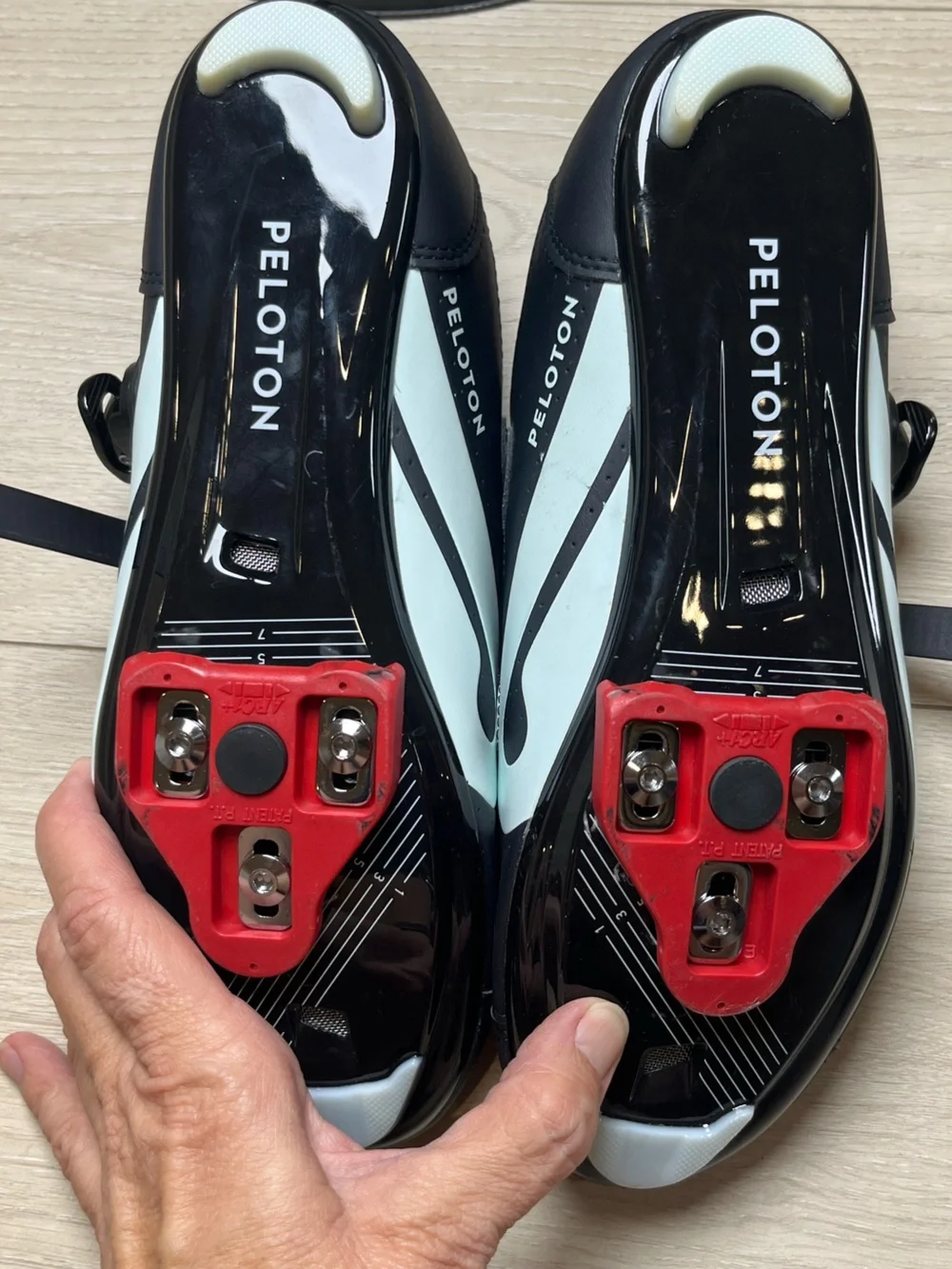 Peloton velcro secure interior