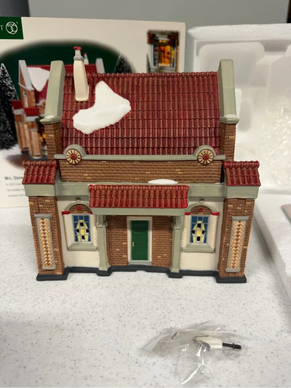 Department 56 displayed glass