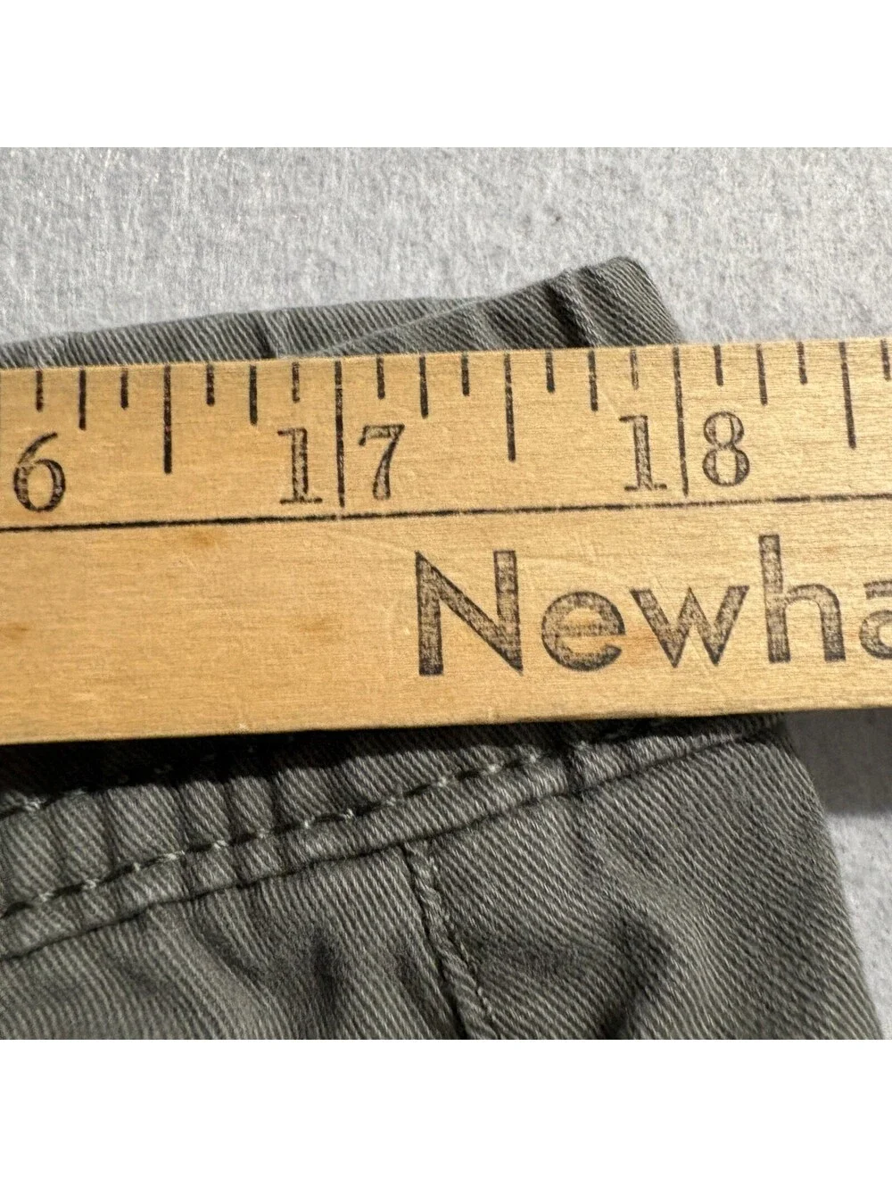 Denizen from Levis Mens Jogger Pants Green Cotton Stretch Elastic Waist Size