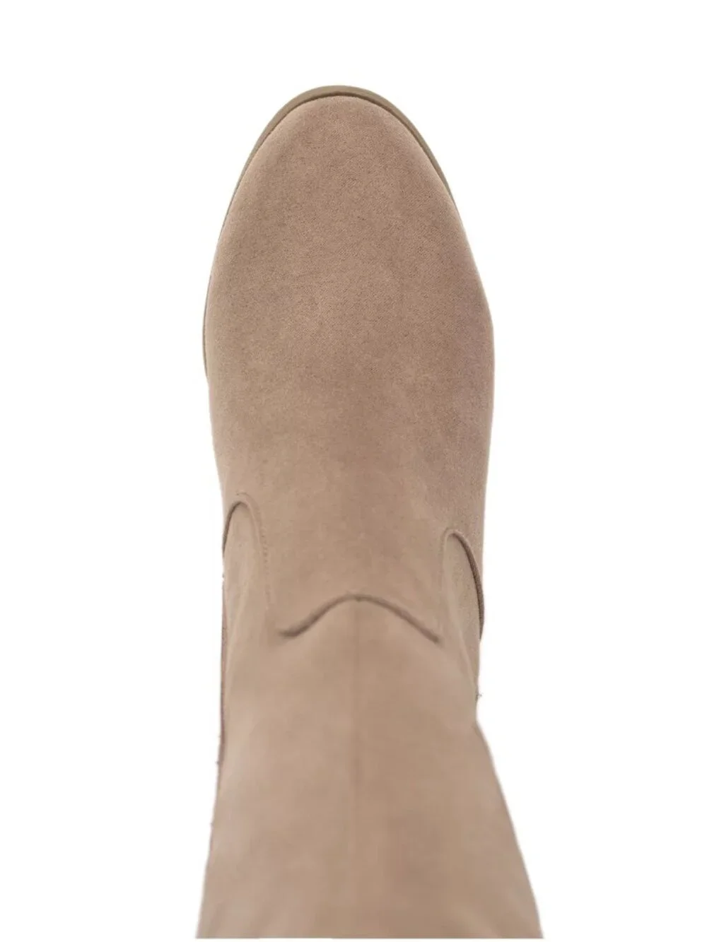 Style & Co Addyy Knee High Dress Boots Tan Micro Size 10 M NWT