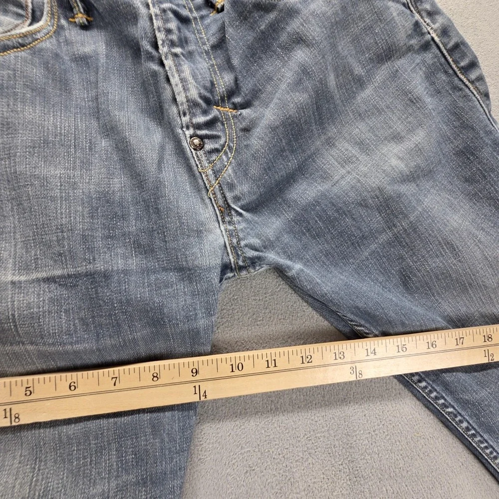 Vintage‎ Levis 504 Jeans Mens 31x32 Blue Straight Engineered Zip Fly Medium Wash