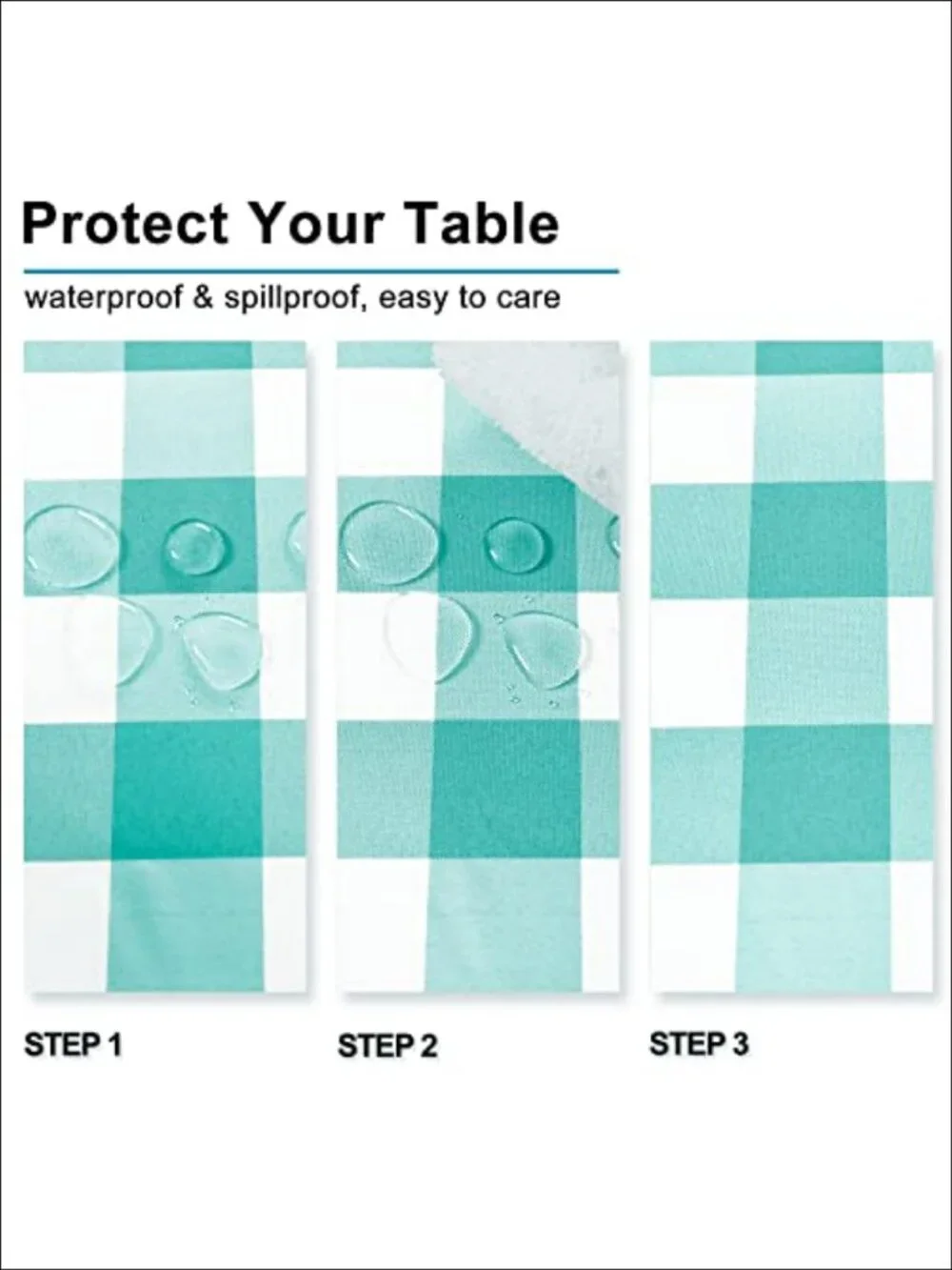 N/A checkered tablecloth