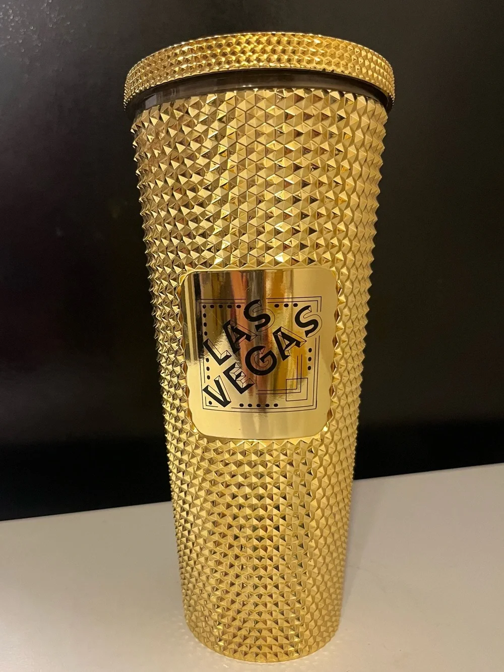 Starbucks textured studded