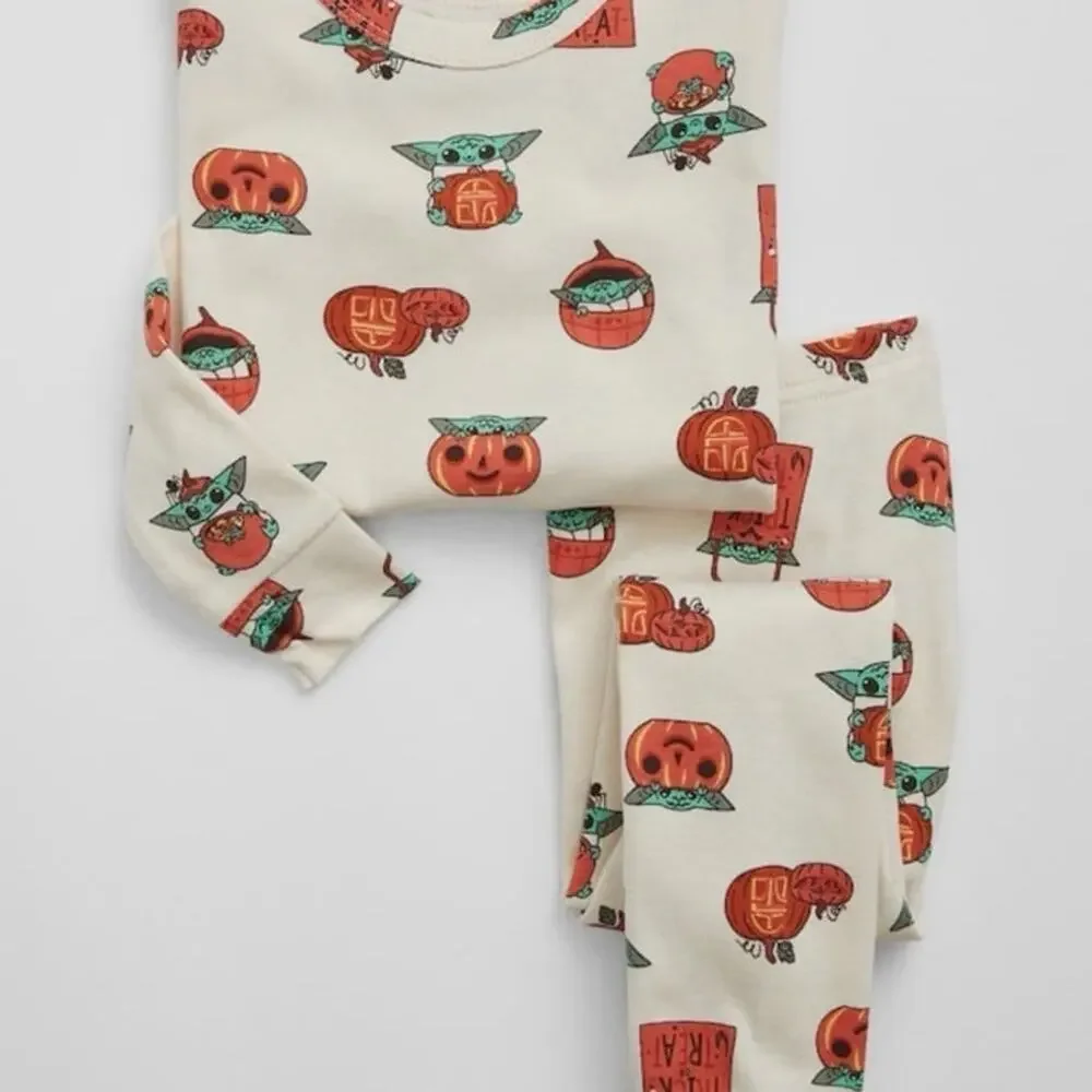BabyGap | Star Wars™ Grogu Halloween 100% Organic Cotton PJ‎ Set